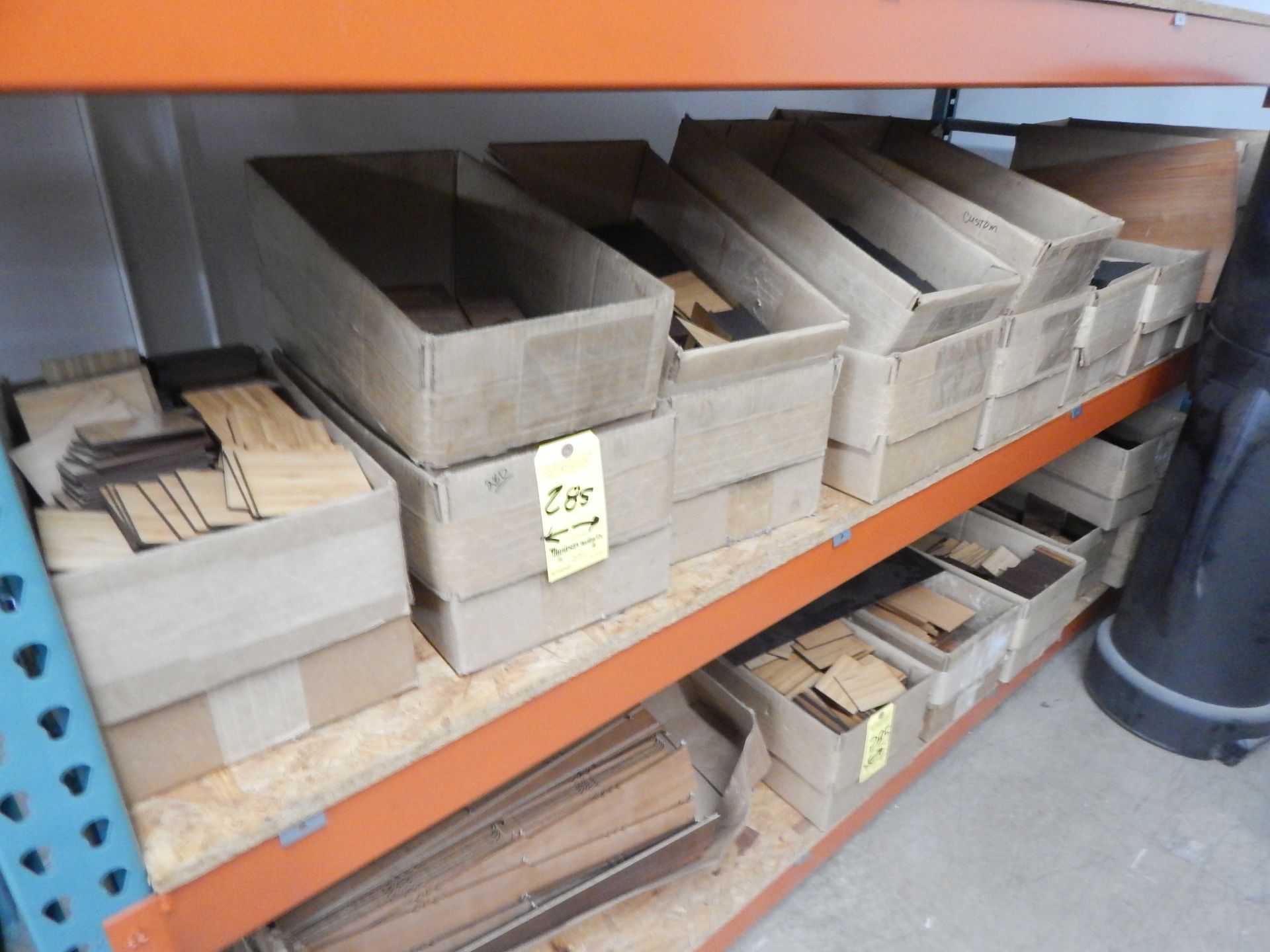 Lot, Small Wood Flooring Type Pieces, Various Sizes