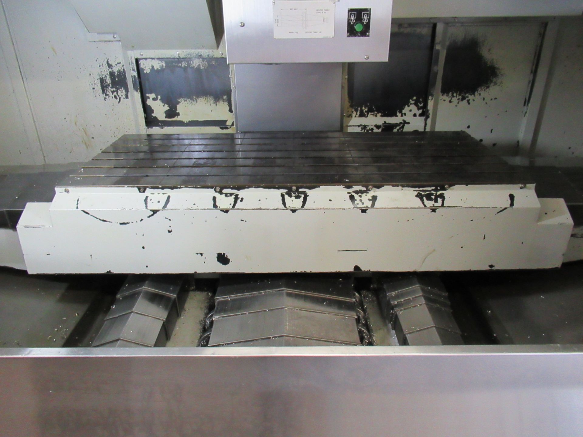 Hardinge Model XR-1500HP CNC Vertical Machining Center, s/n 204LC149, New 2007, Fanuc 18i-MB CNC - Image 5 of 12