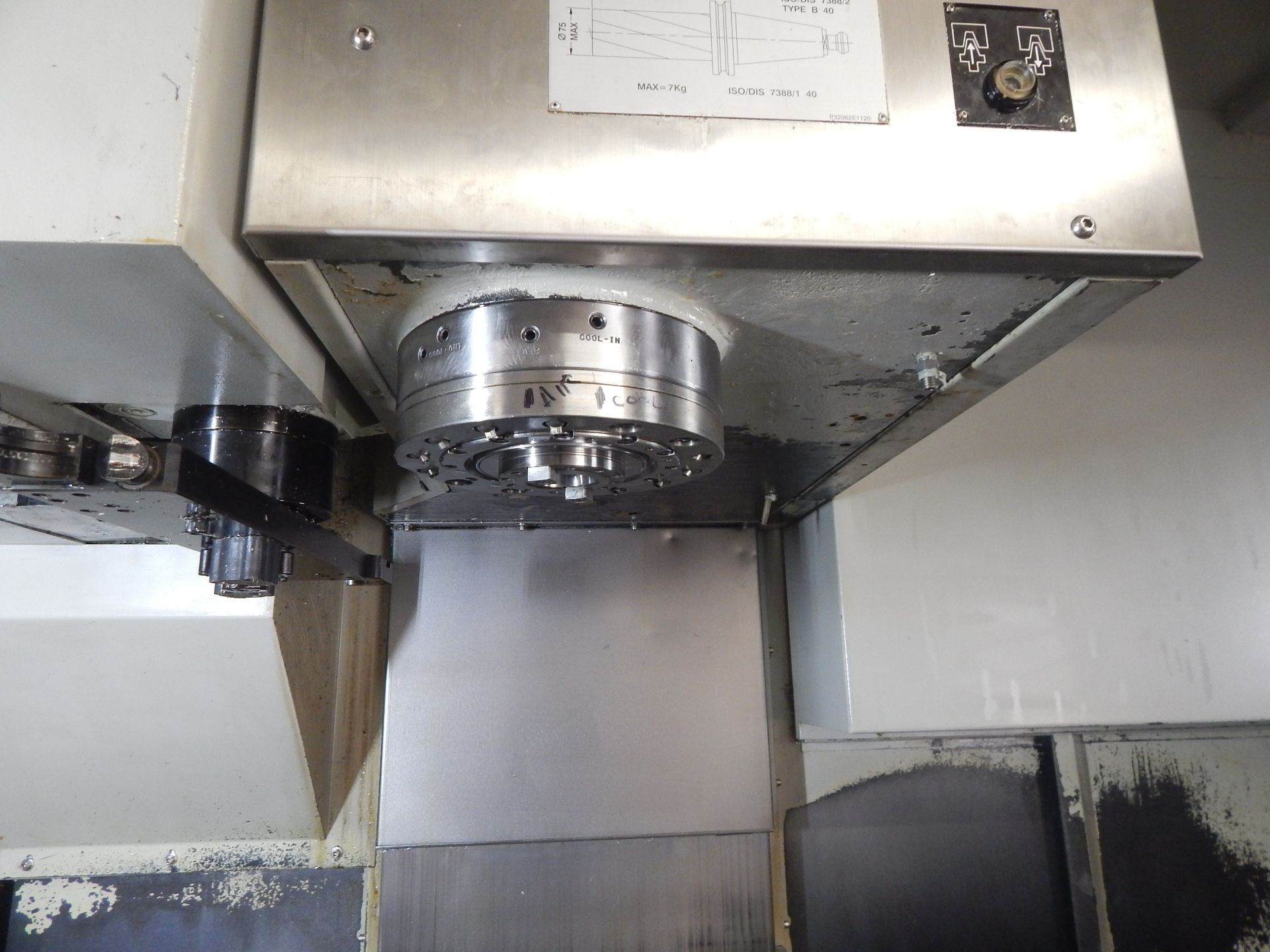 Hardinge Model XR-1500HP CNC Vertical Machining Center, s/n 204LC149, New 2007, Fanuc 18i-MB CNC - Image 6 of 12