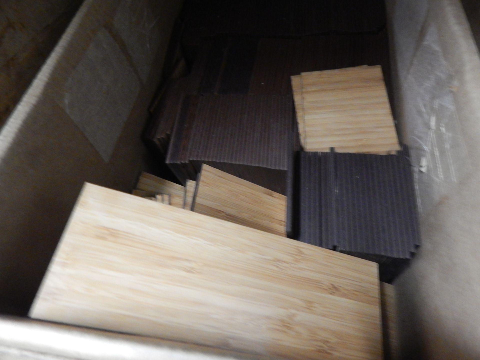 Lot, Small Wood Flooring Type Pieces, Various Sizes - Image 5 of 8