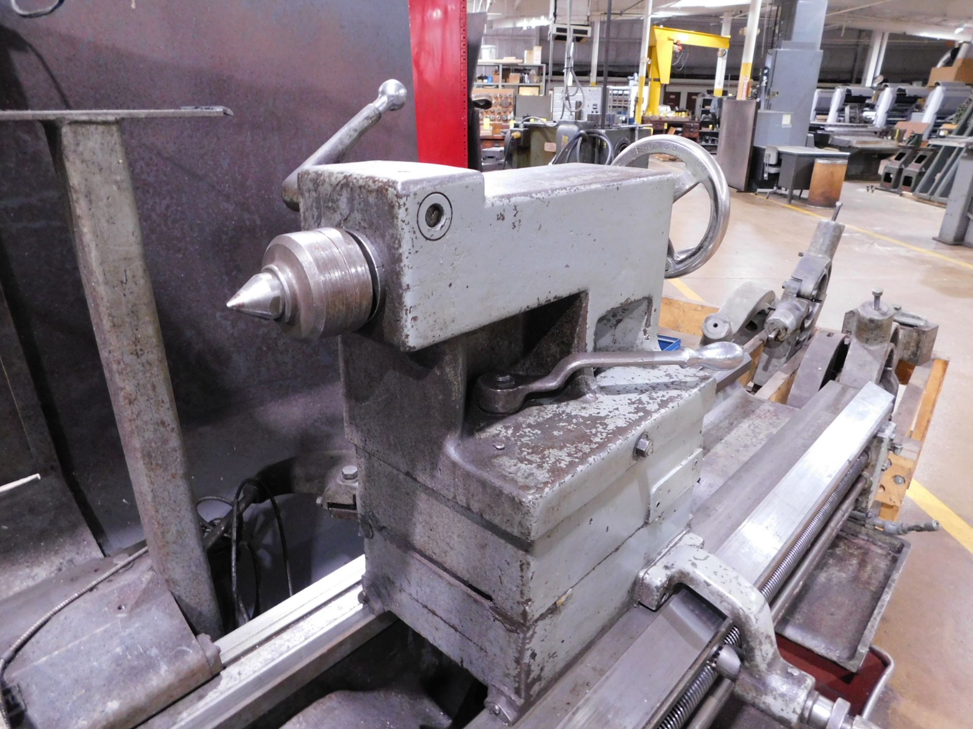 Leblond Raised Head Tool Room Lathe, 36" X 72", s/n 3H-974, 18" 4-Jaw Chuck, (2) Steady Rests, Taper - Image 4 of 11