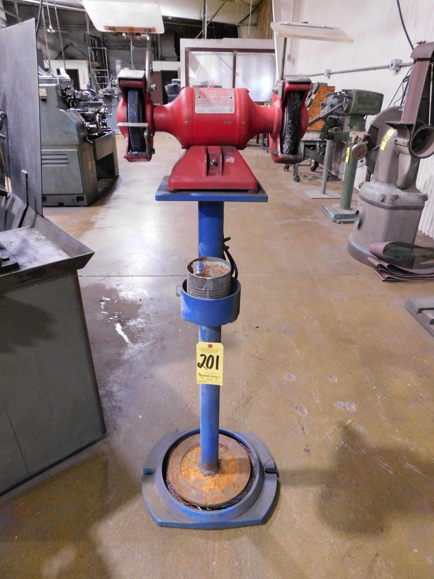 Baldor 6" Double End Pedestal Grinder, 110/1/60