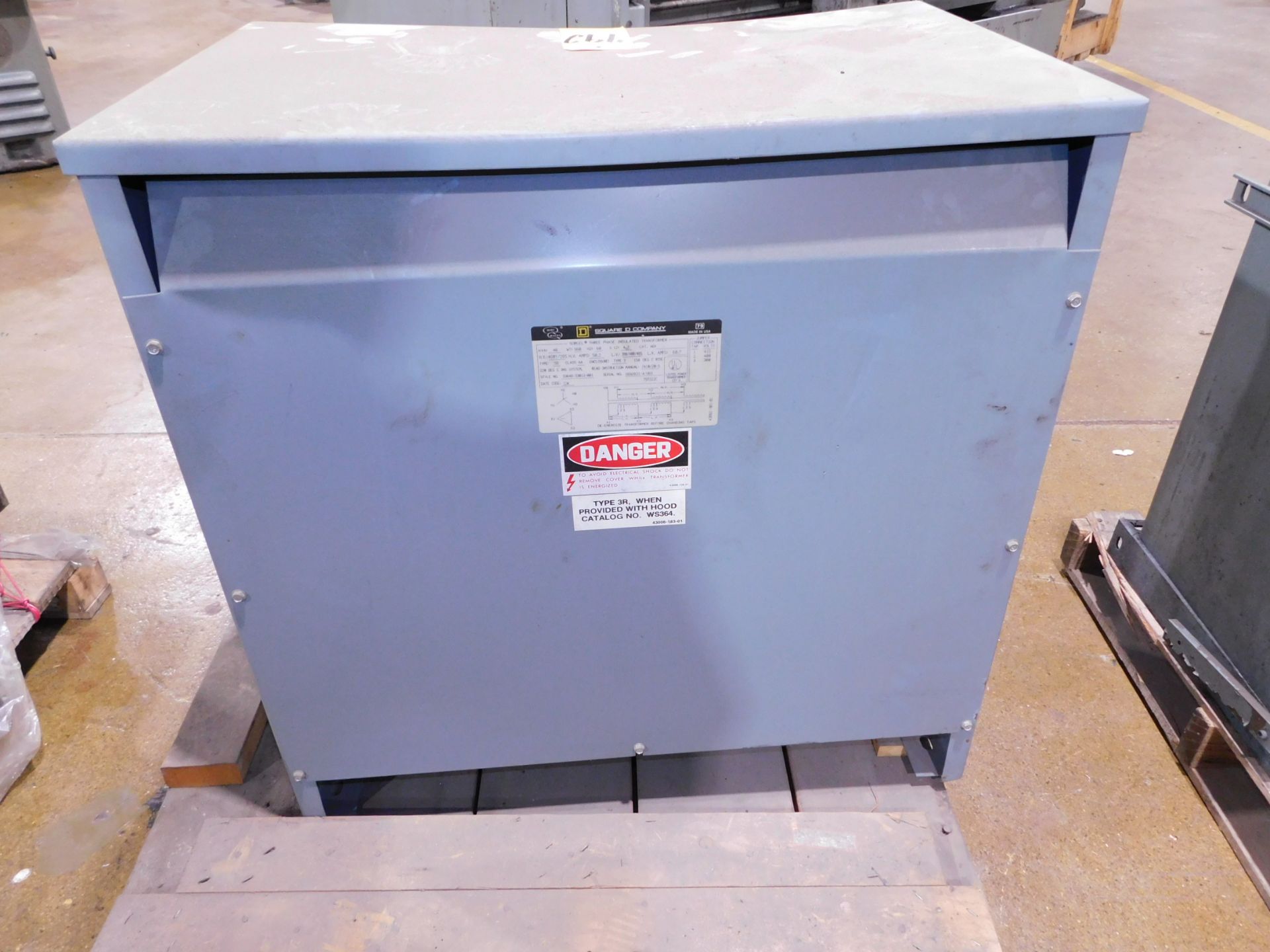 Square D Sorgel 3-Phase Transformer, 40 KVA, HV 460, LV 380/400/415