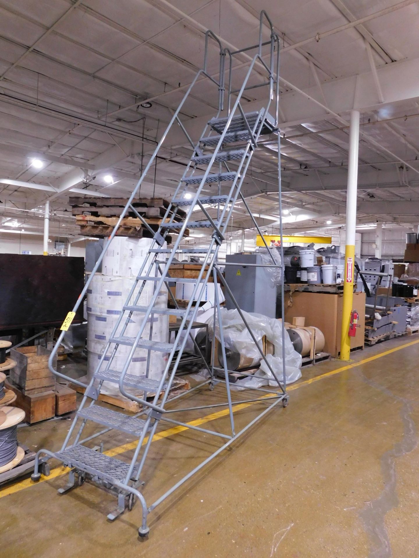 Warehouse Steps, 11' Platform Height