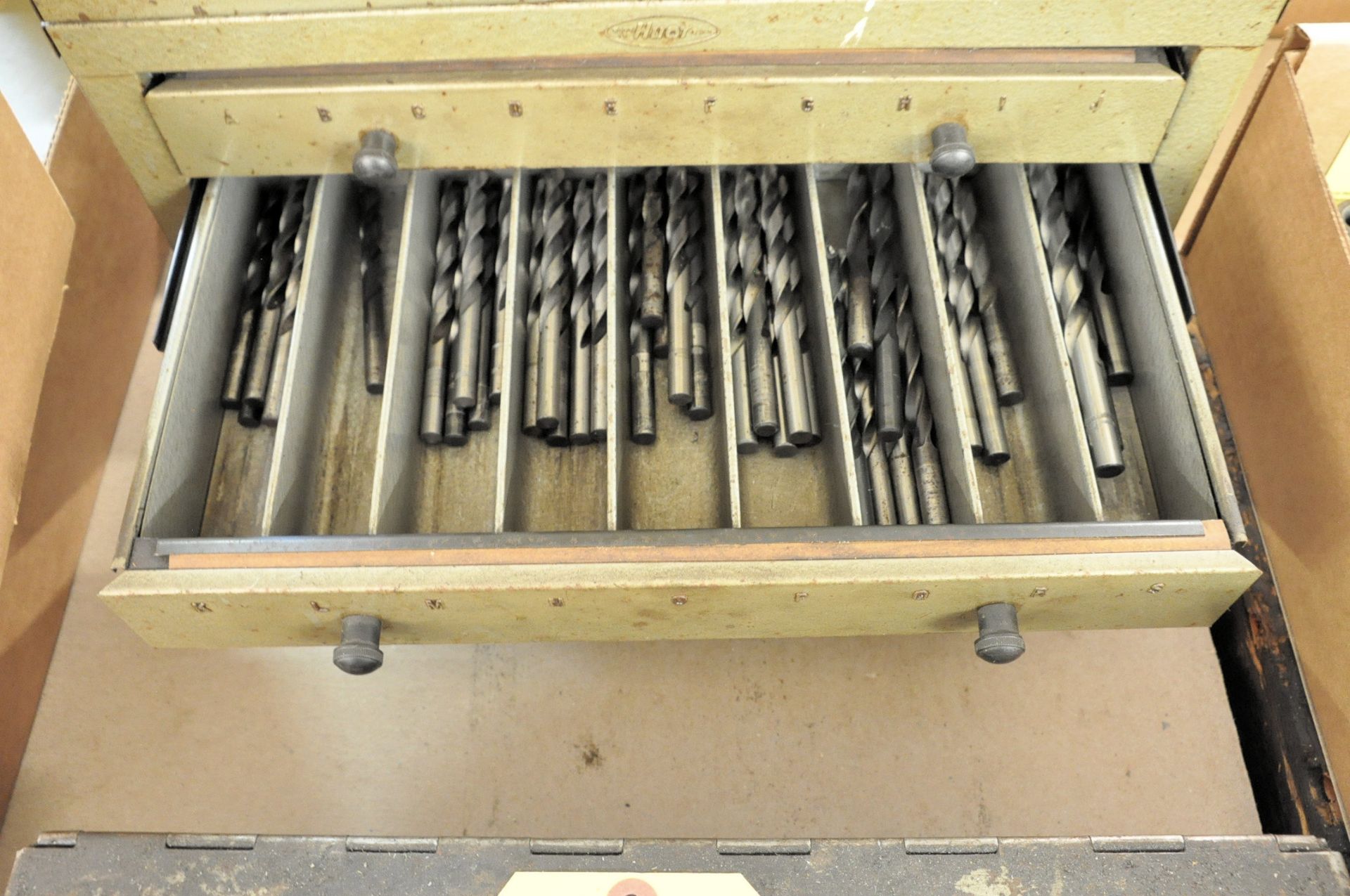 (3) Huot Drill Index Cabinets with Drills Contents - Image 8 of 9