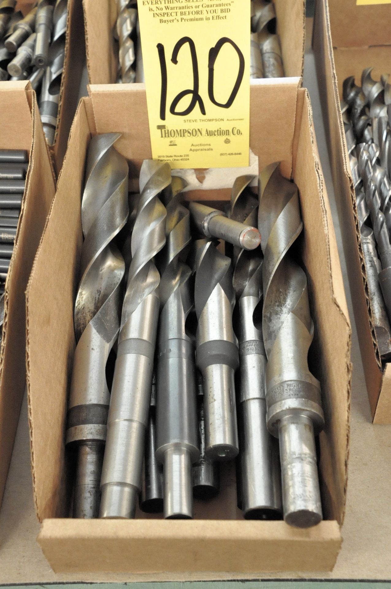 Lot, Step Shank Drills in (1) Box