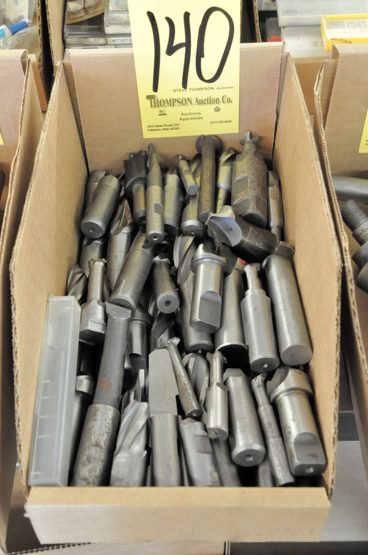 Lot-Various Boring Cutters in (1) Box
