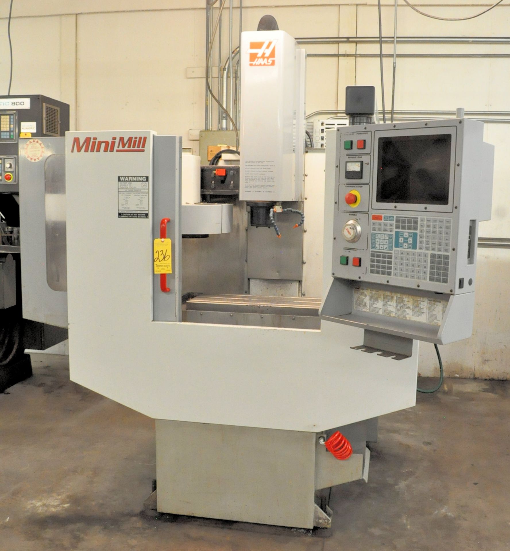 Haas Mini Mill, CNC Vertical Machining Center, s/n 22016, New 2000, Haas CNC Control, 40 Taper, 10