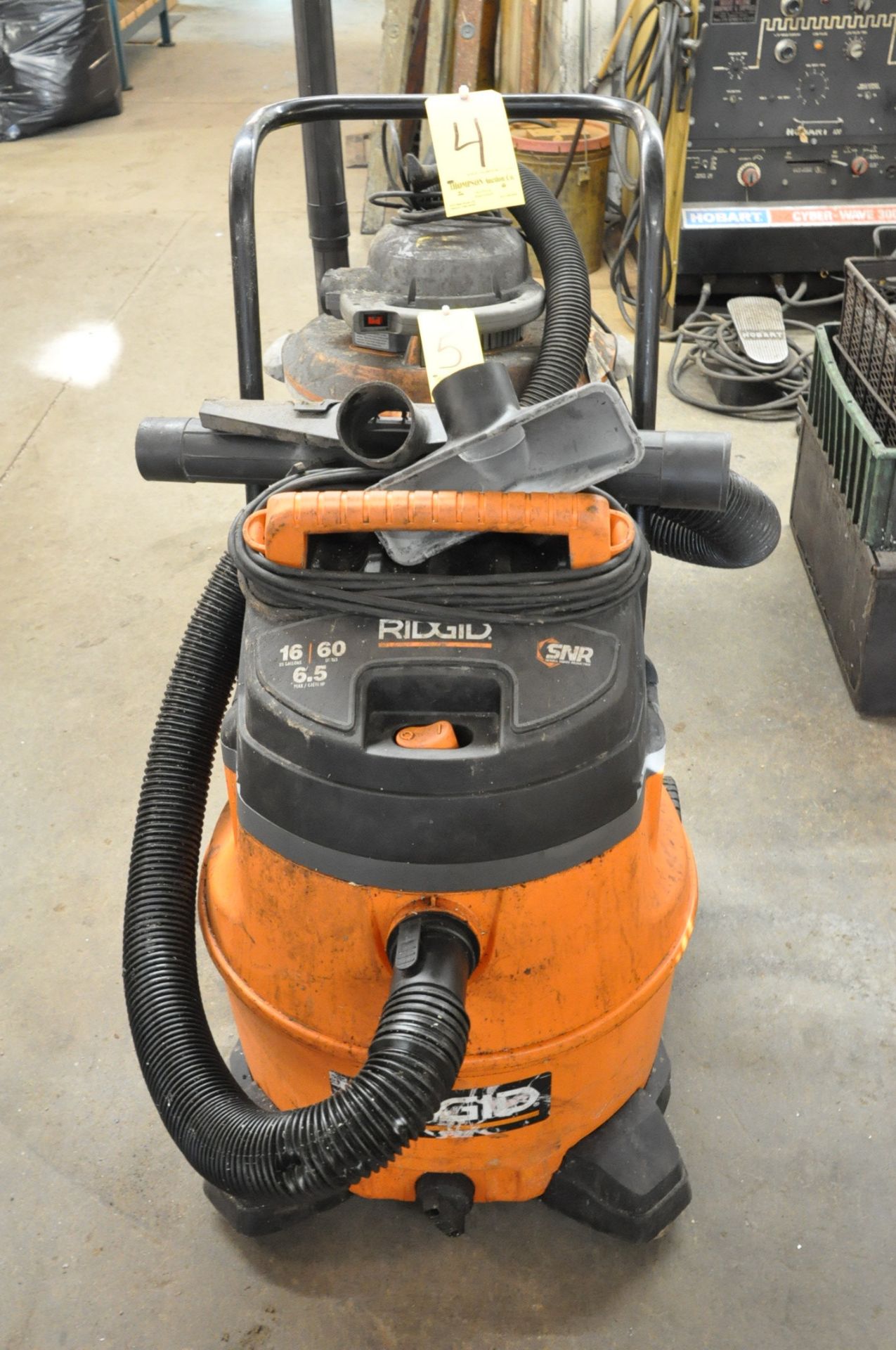 Ridgid 6-Gallon 6.5-HP Shop Vacuum with Attachments