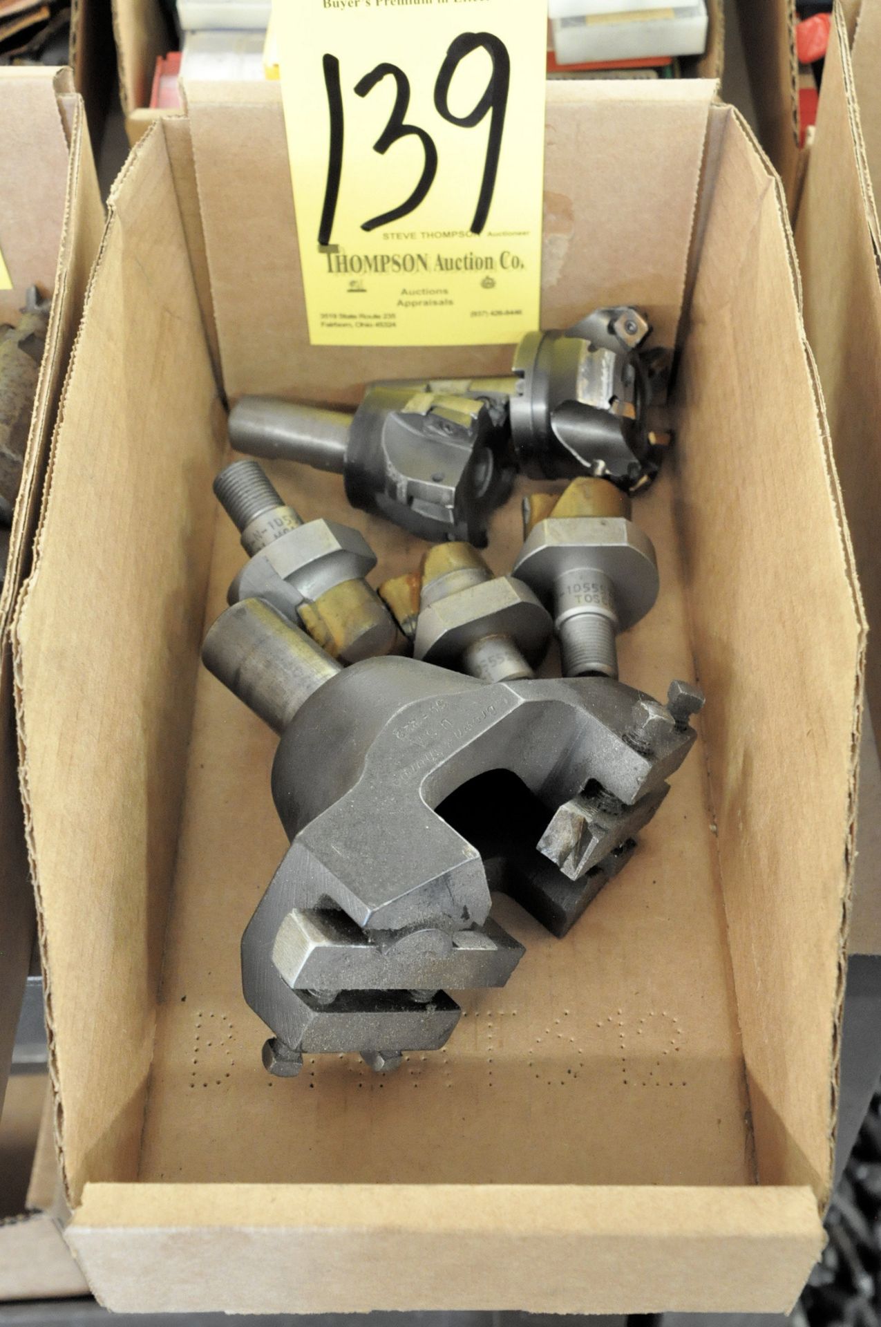 Lot-Various Boring Cutters in (1) Box