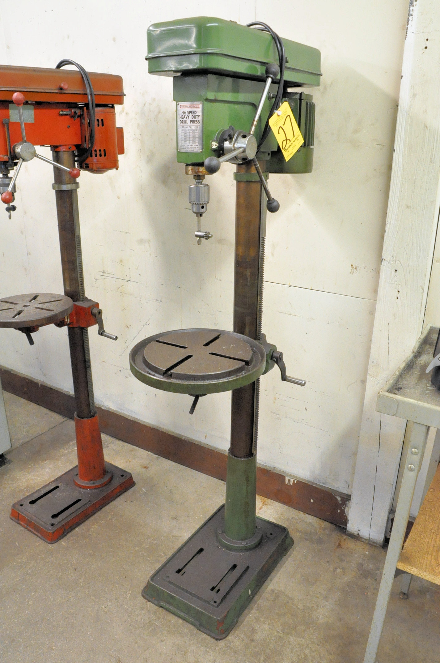 Central Machinery Model 1039, 16 