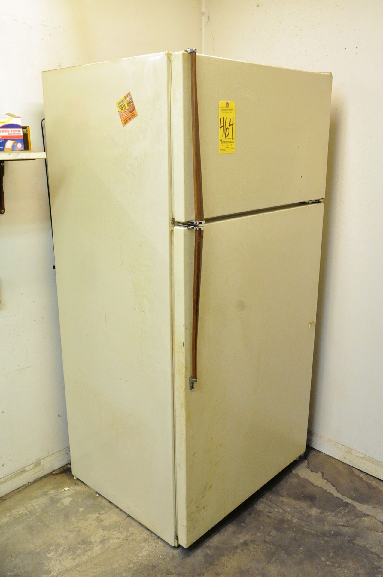 (1) Kenmore Refrigerator and (1) Oster Microwave with Stand