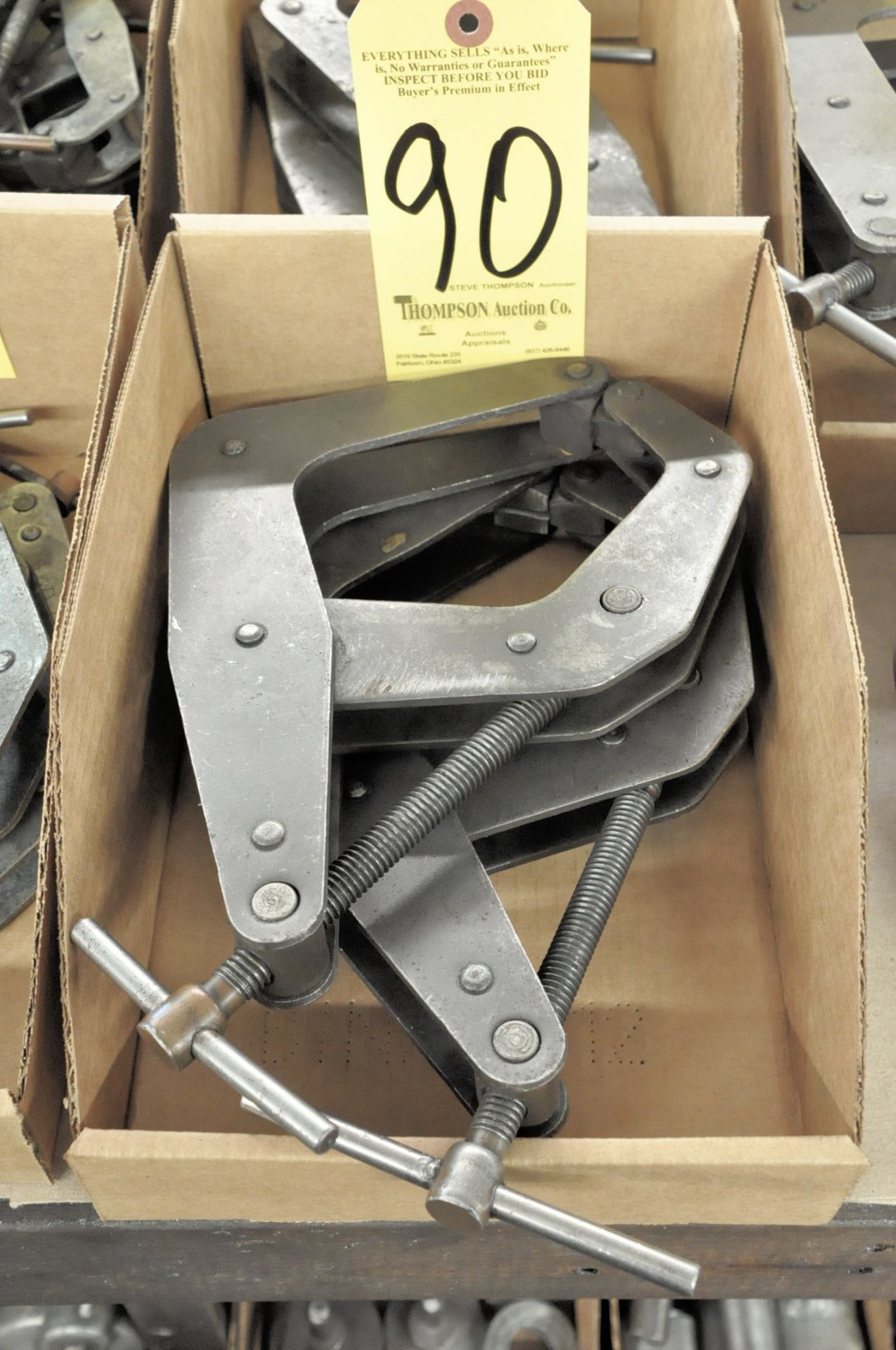 (2) Large Kant Twist Clamps in (1) Box