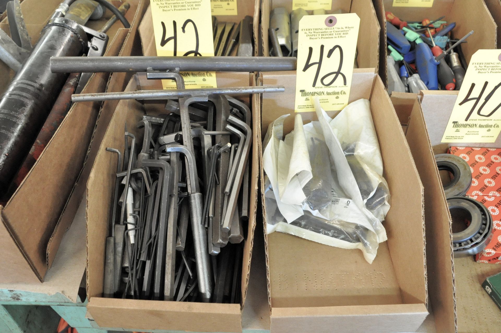 Lot, Allen Wrenches in (2) Boxes