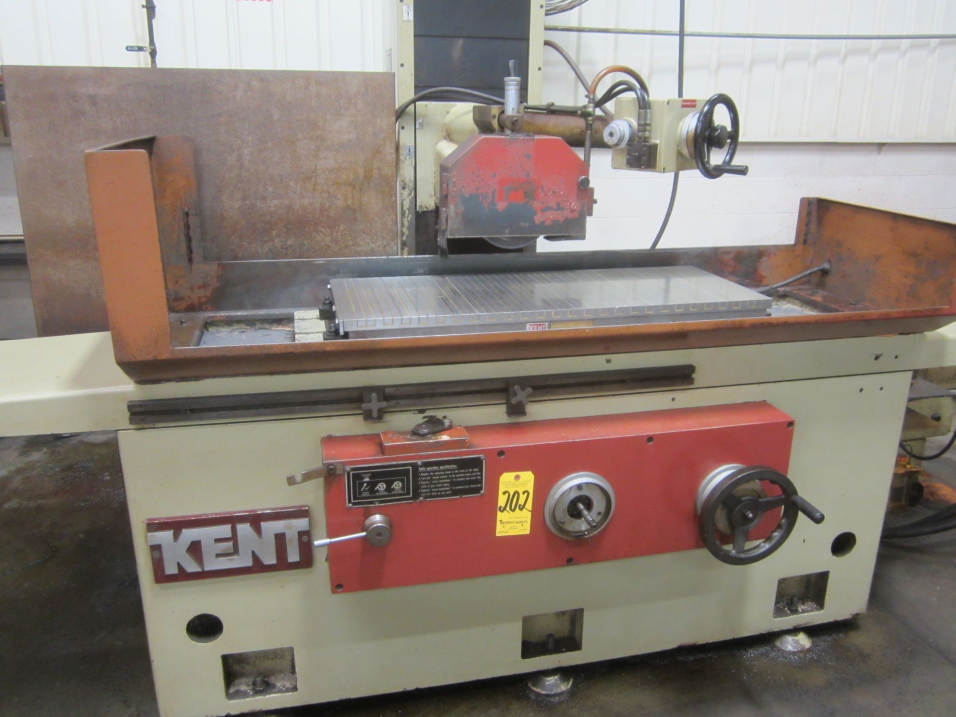 Kent Model KGS-410-AHD 3-Axis Automatic Surface Grinder, s/n 910471-3, 16" X 40", Electric Chuck - Image 2 of 9