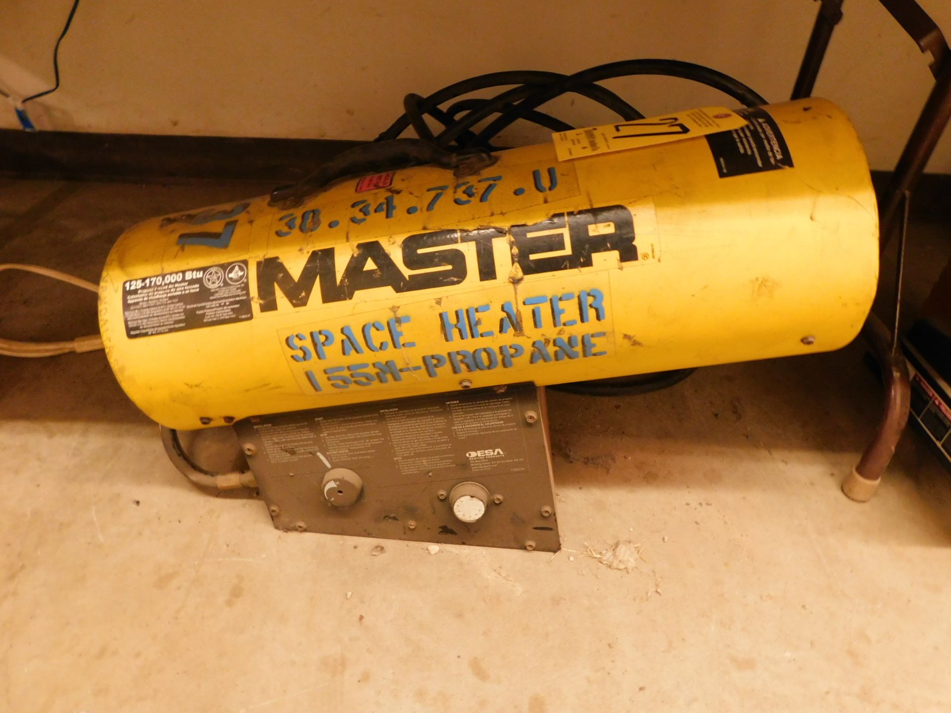 Master 125-170,000 BTU Propane Heater