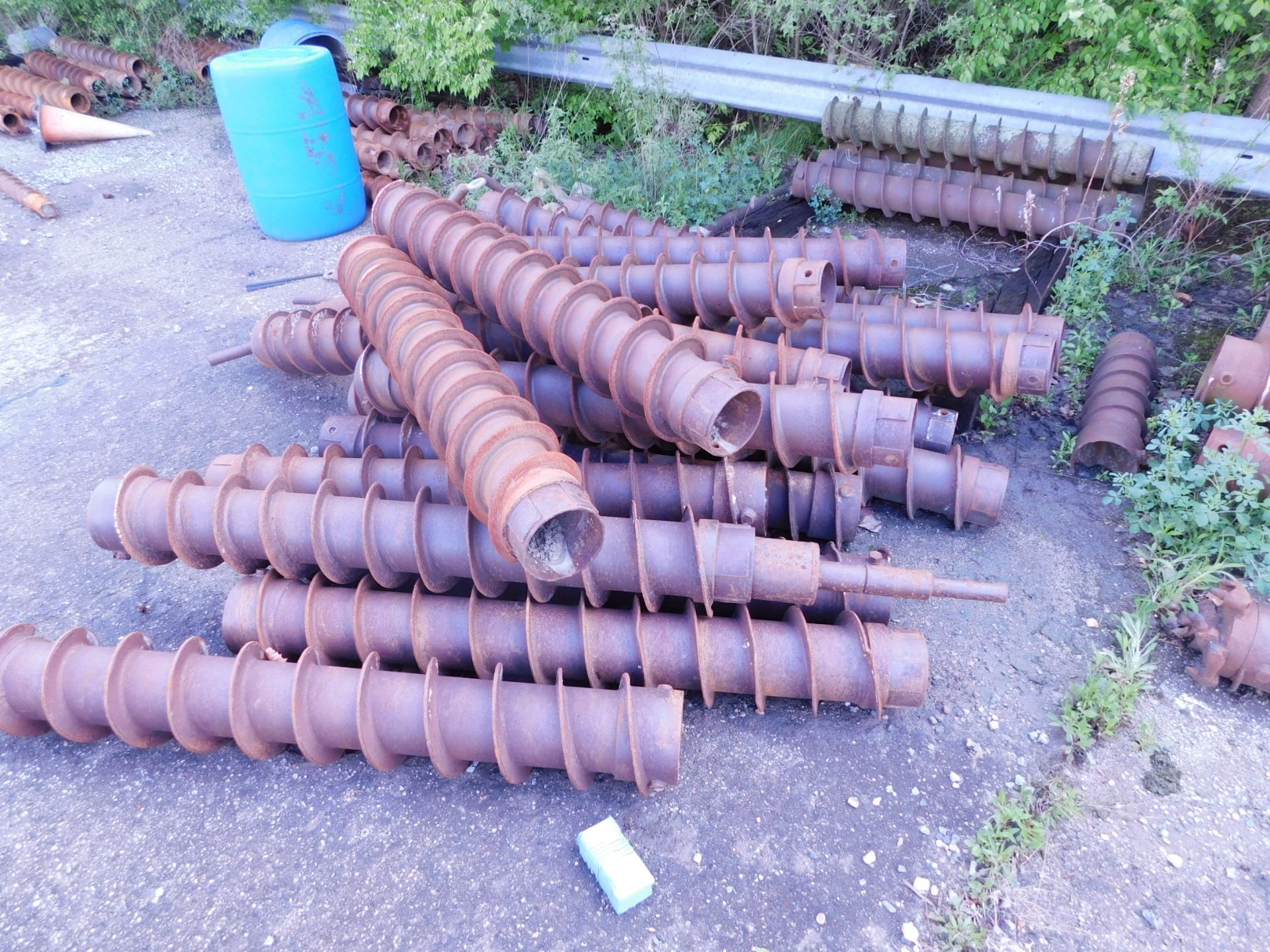 6-1/4 In. Hollow Stem Augers, Approx. 100 Ft. +