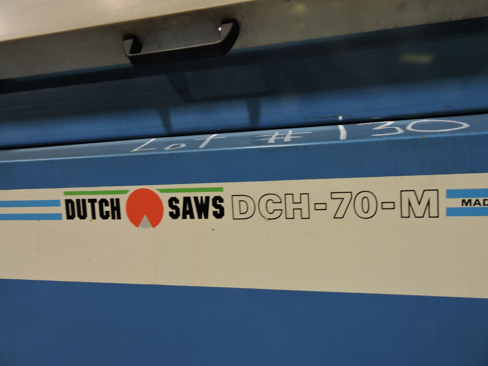 2003 Dutch Bewo Saw Model DCH-70M Cut-to-Length High Speed Saw, Double Cut, 3/60/400 V, Lauer - Image 7 of 9