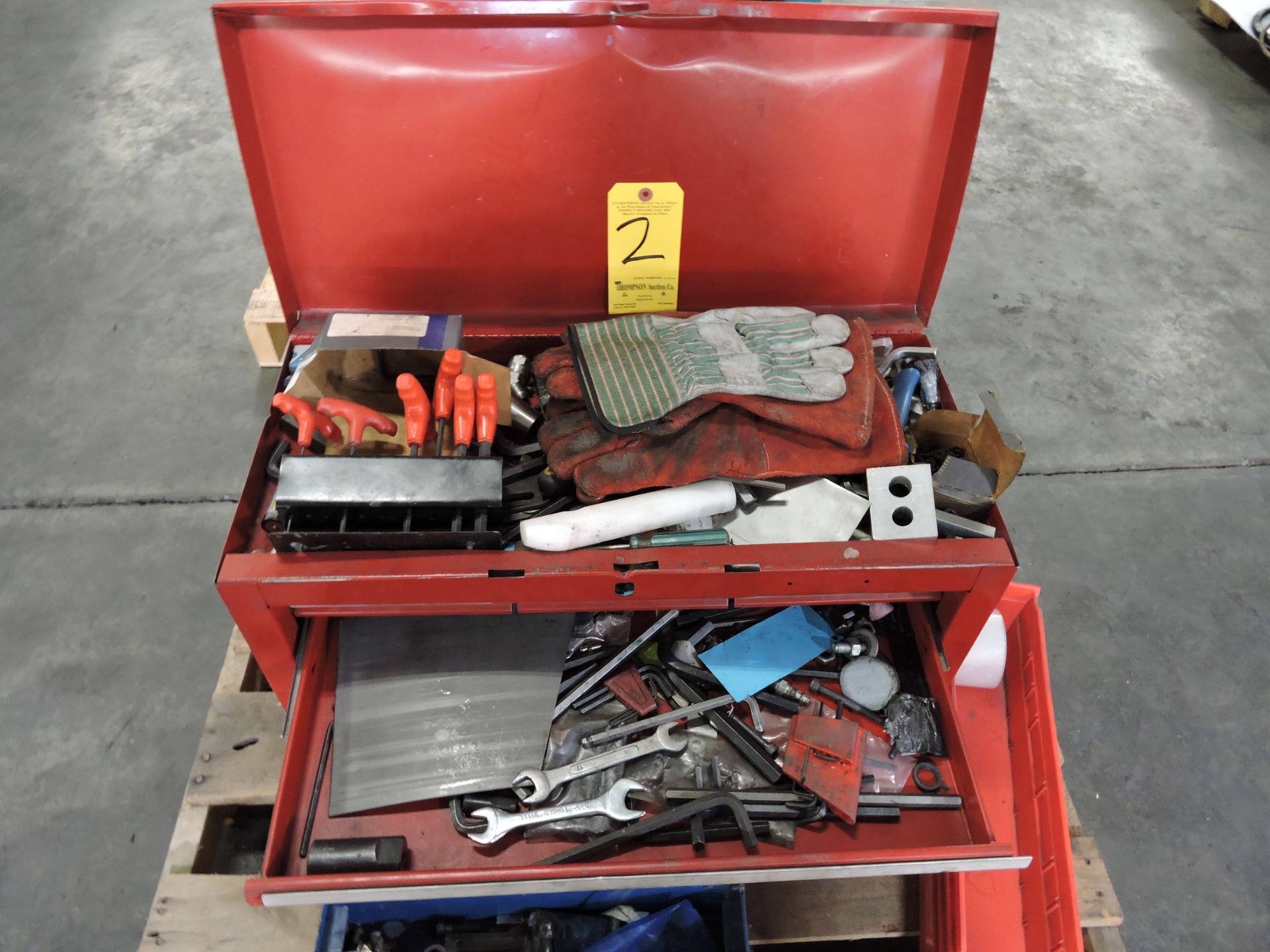 Tool Box with Misc. Tools