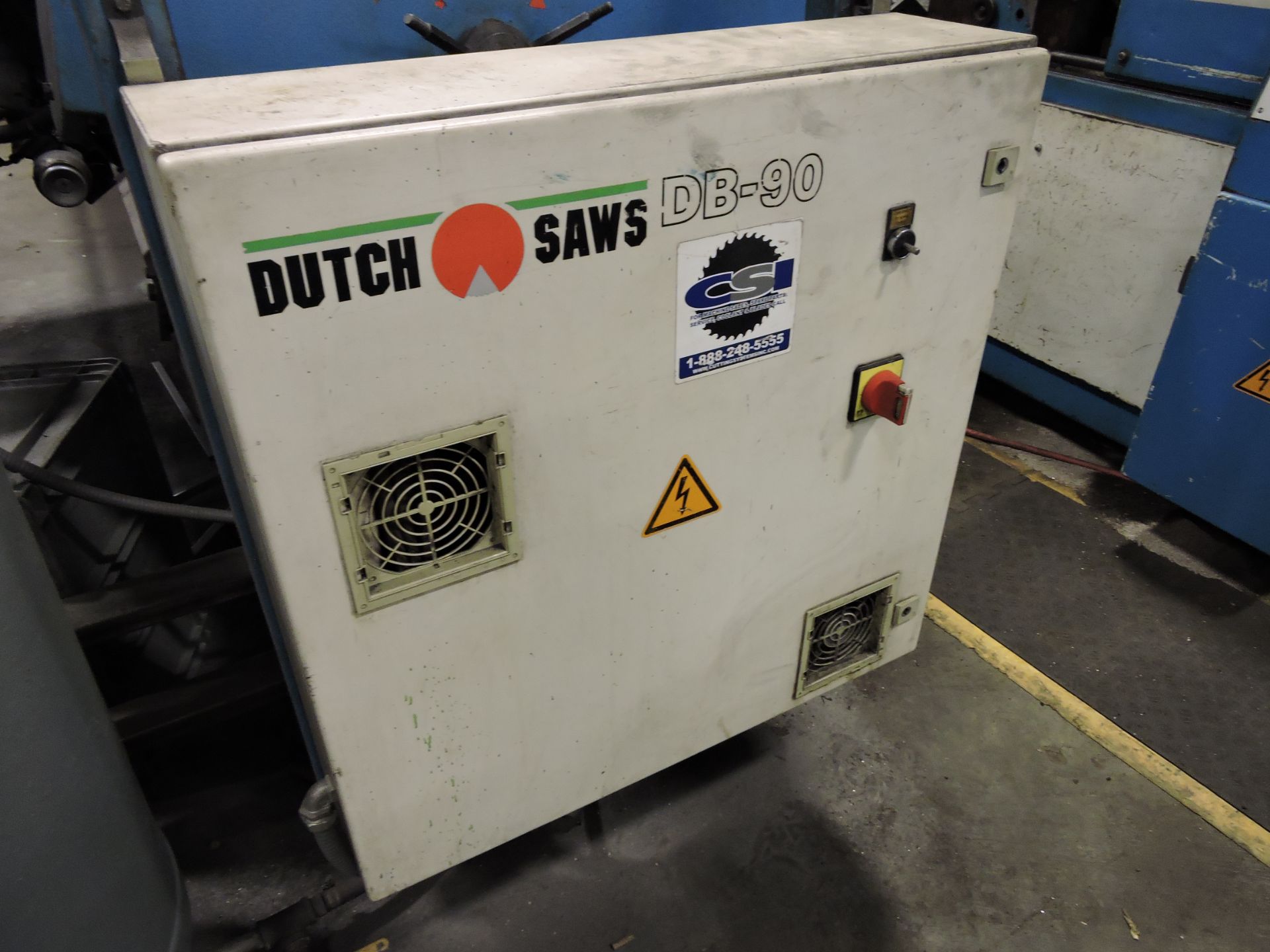 2003 Dutch Bewo Saw Model DCH-70M Cut-to-Length High Speed Saw, Double Cut, 3/60/400 V, Lauer - Image 5 of 9