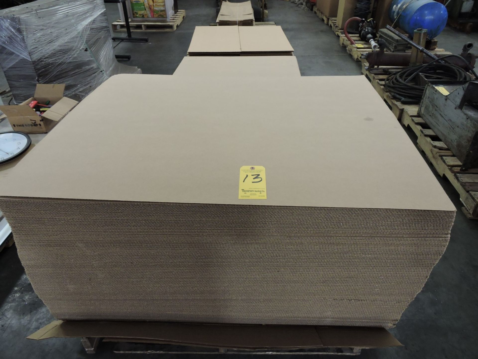 (4) Pallets of Various Cardboard