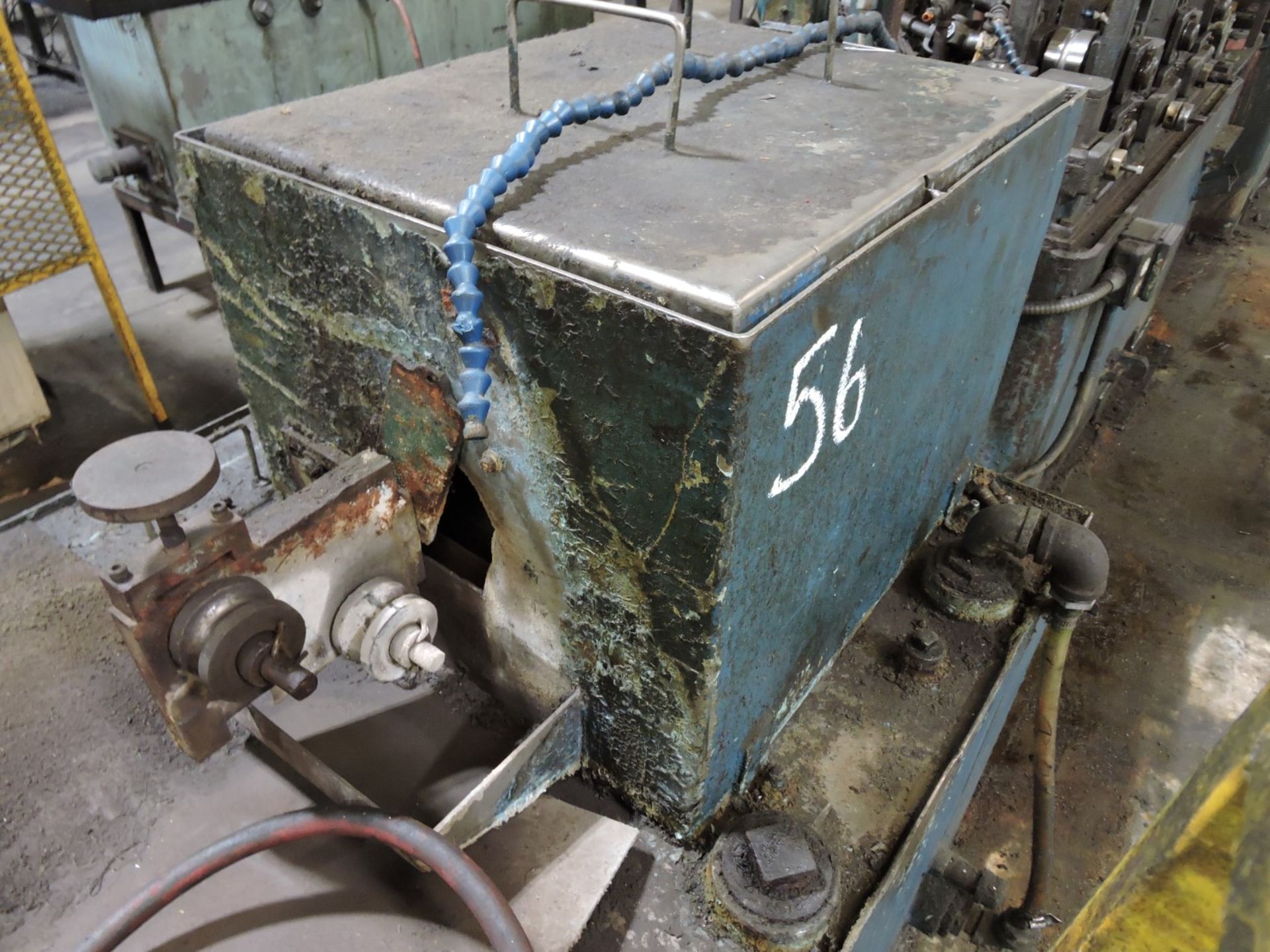 Abbey Etna Tube Mill, Ajax Tocco Heating and Cooling, Gear Box missing, not currently in running - Image 9 of 15