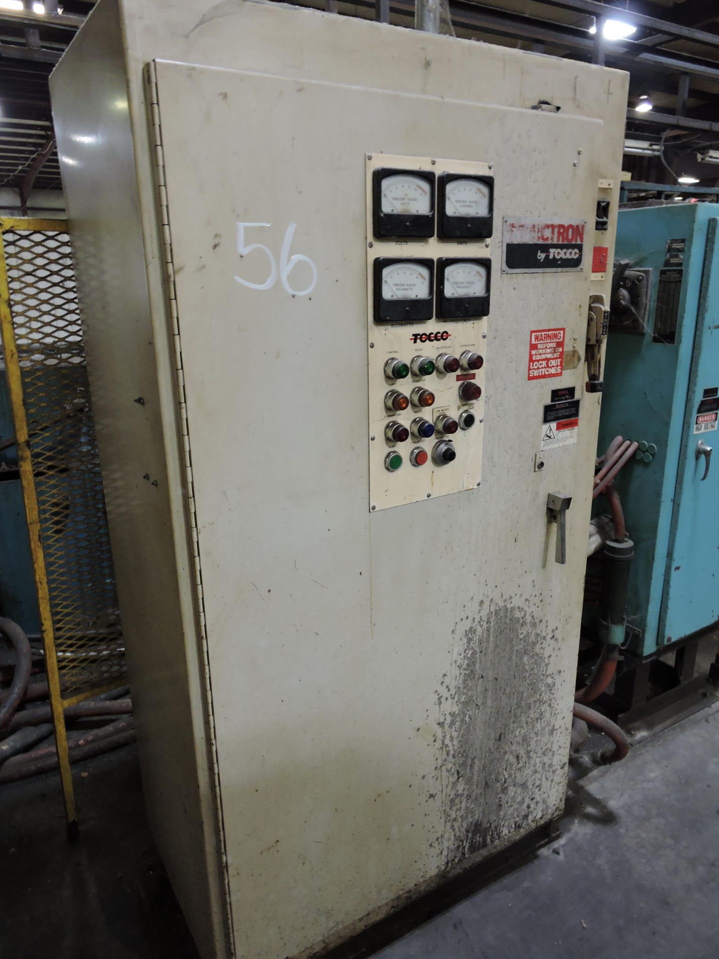 Abbey Etna Tube Mill, Ajax Tocco Heating and Cooling, Gear Box missing, not currently in running - Image 15 of 15