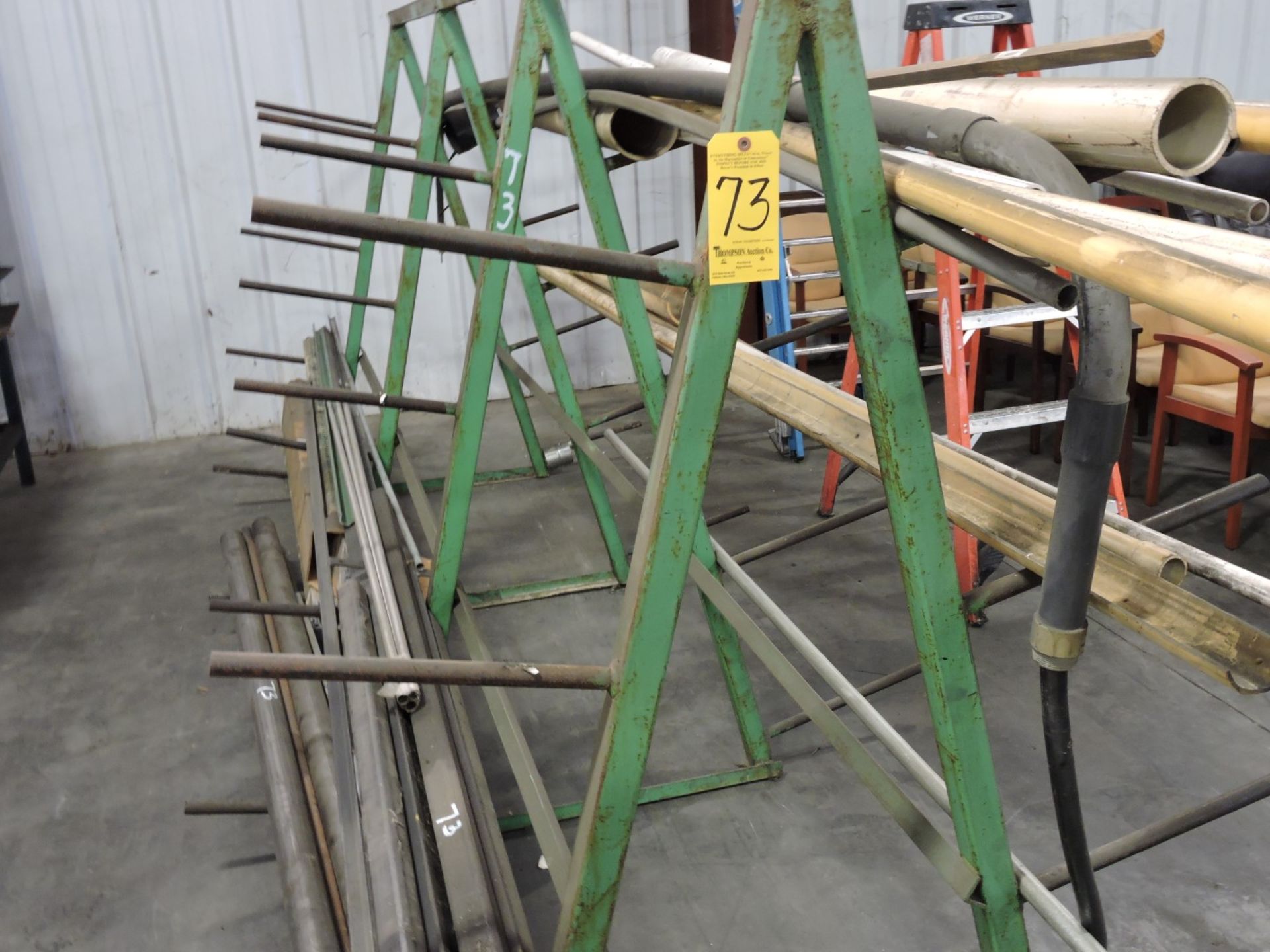 A-Frame Cantilever Rack and Raw Stock