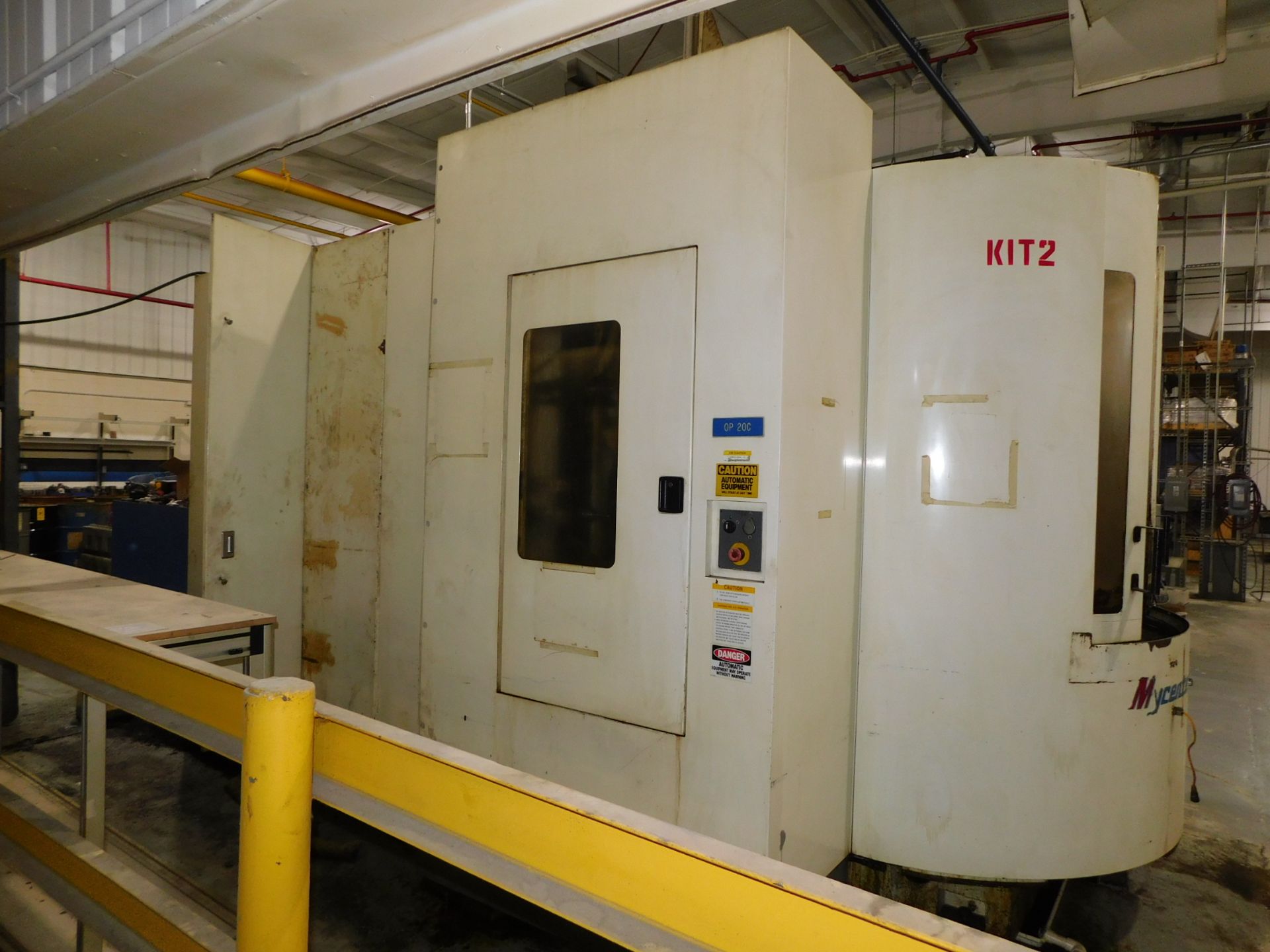 Kitamura Mycenter Model HX400 CNC Horizontal Machining Center, s/n 42467, Fanuc 16M CNC Control, (2) - Image 8 of 9