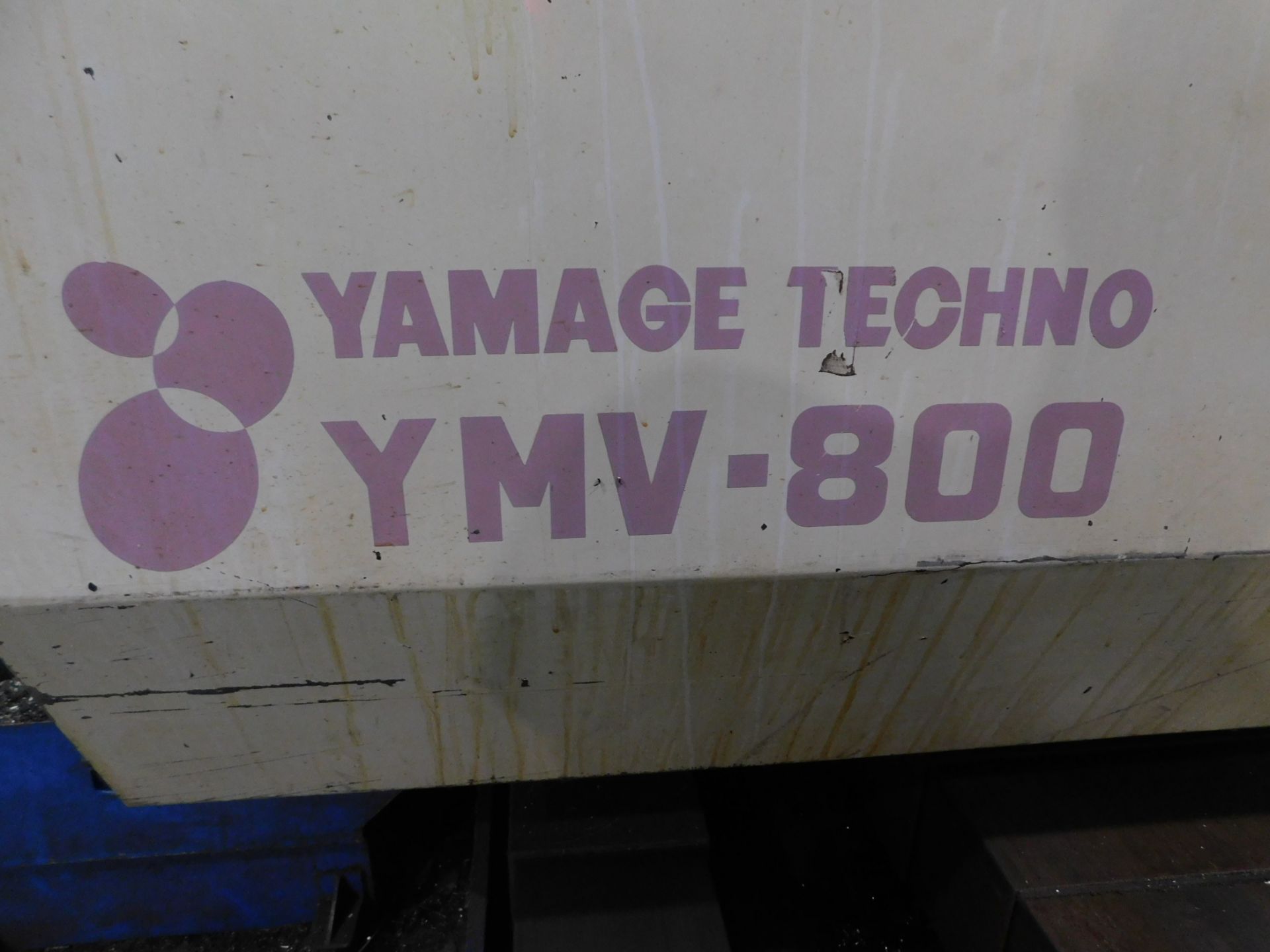 Yamage Model YMV-800 CNC Vertical Machining Center, s/n 86115, Fanuc 18i-M CNC Control, 50 Taper, 30 - Image 11 of 12