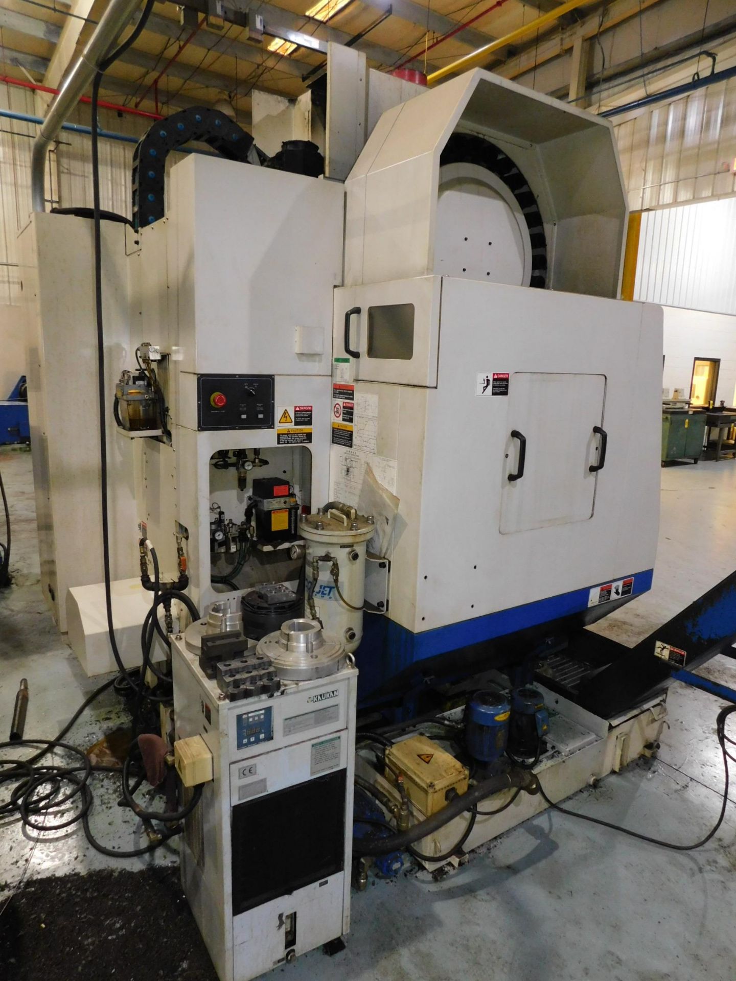 Doosan Model DMV-3016L CNC Vertical Machining Center, s/n NM4100156, New 2005, Fanuc 0i-MC CNC - Image 12 of 14