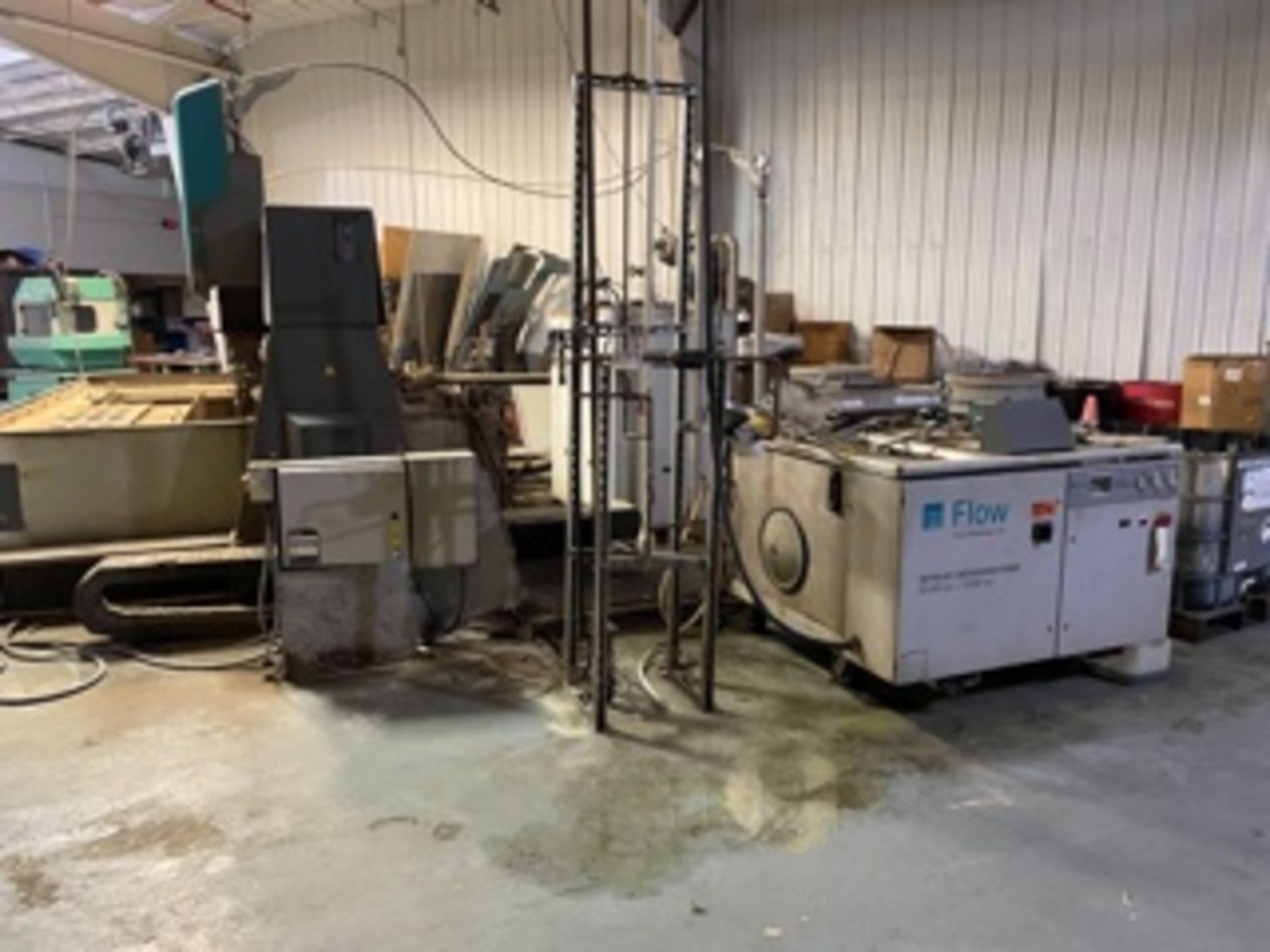 Flow Model Mach 4, 4020C Twin Head CNC Water Jet, s/n 47160, New 2012, 87,000 PSI Per Head ( - Image 16 of 16