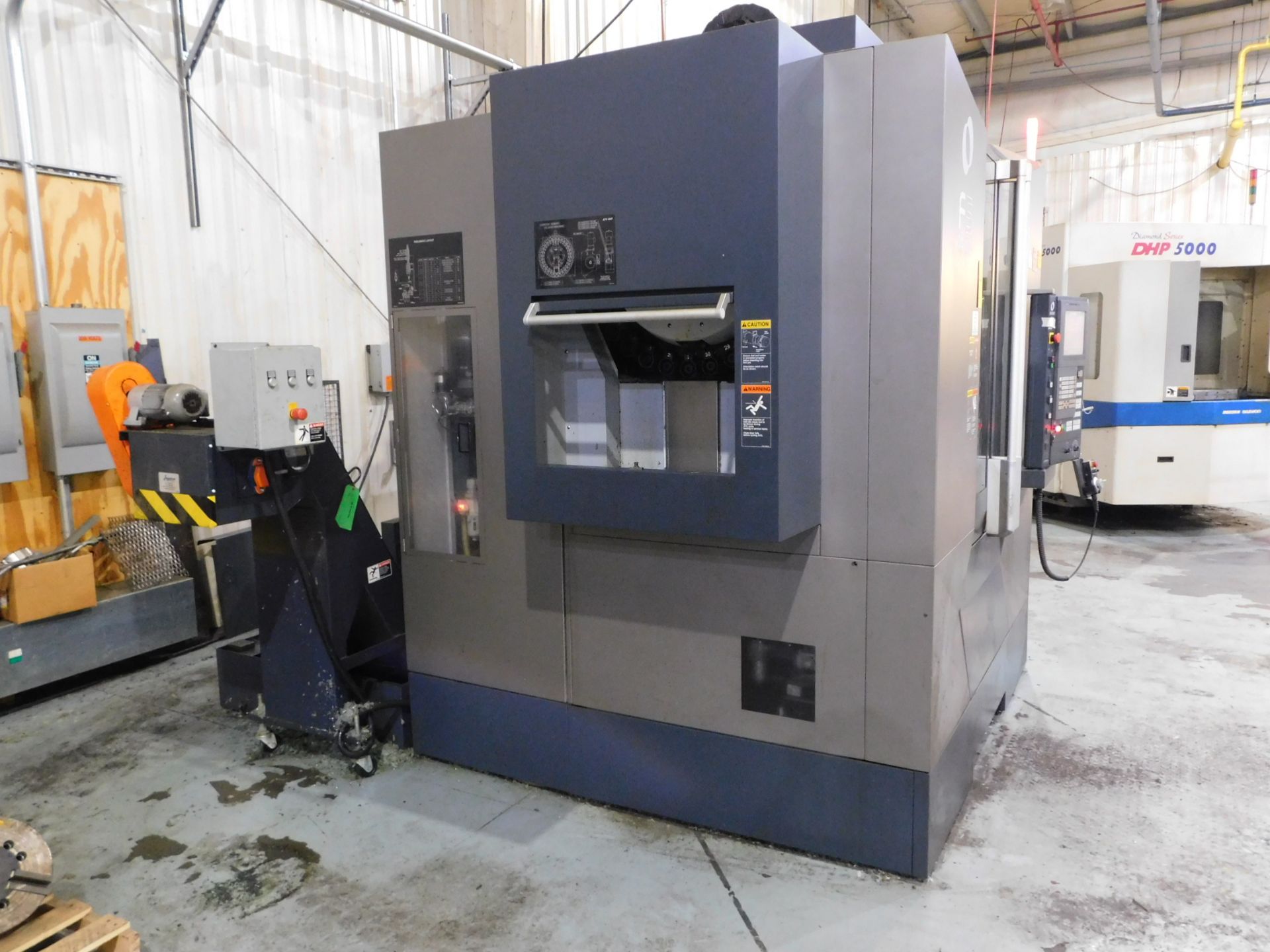 Makino Model F5 CNC Vertical Machining Center, s/n V160053, New 2014, Makino Pro 5 (Fanuc 31i) CNC - Image 11 of 15