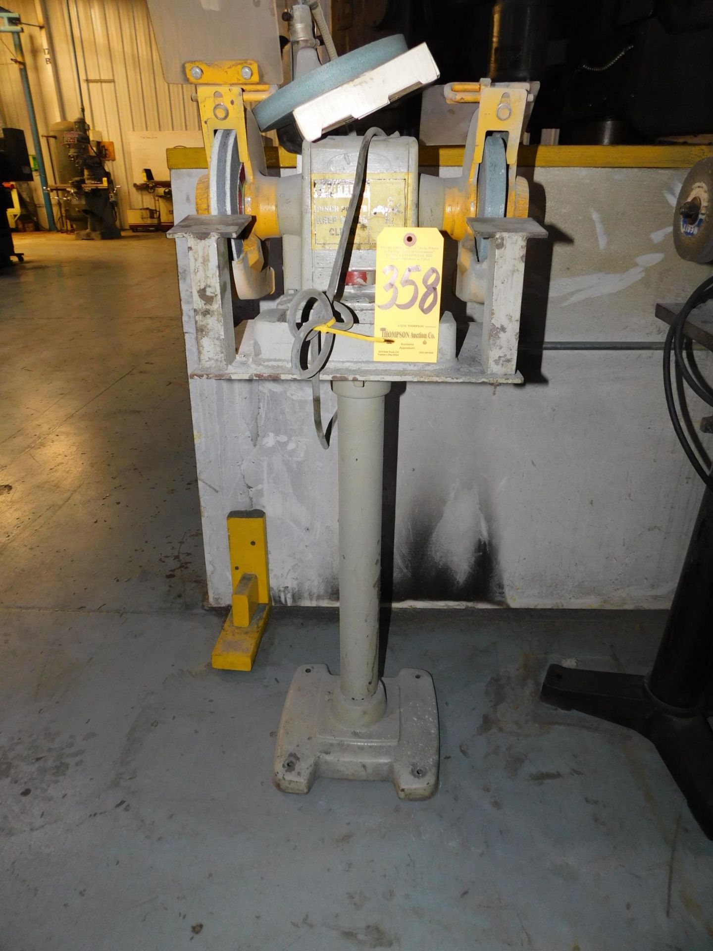 8" Double End Pedestal Grinder