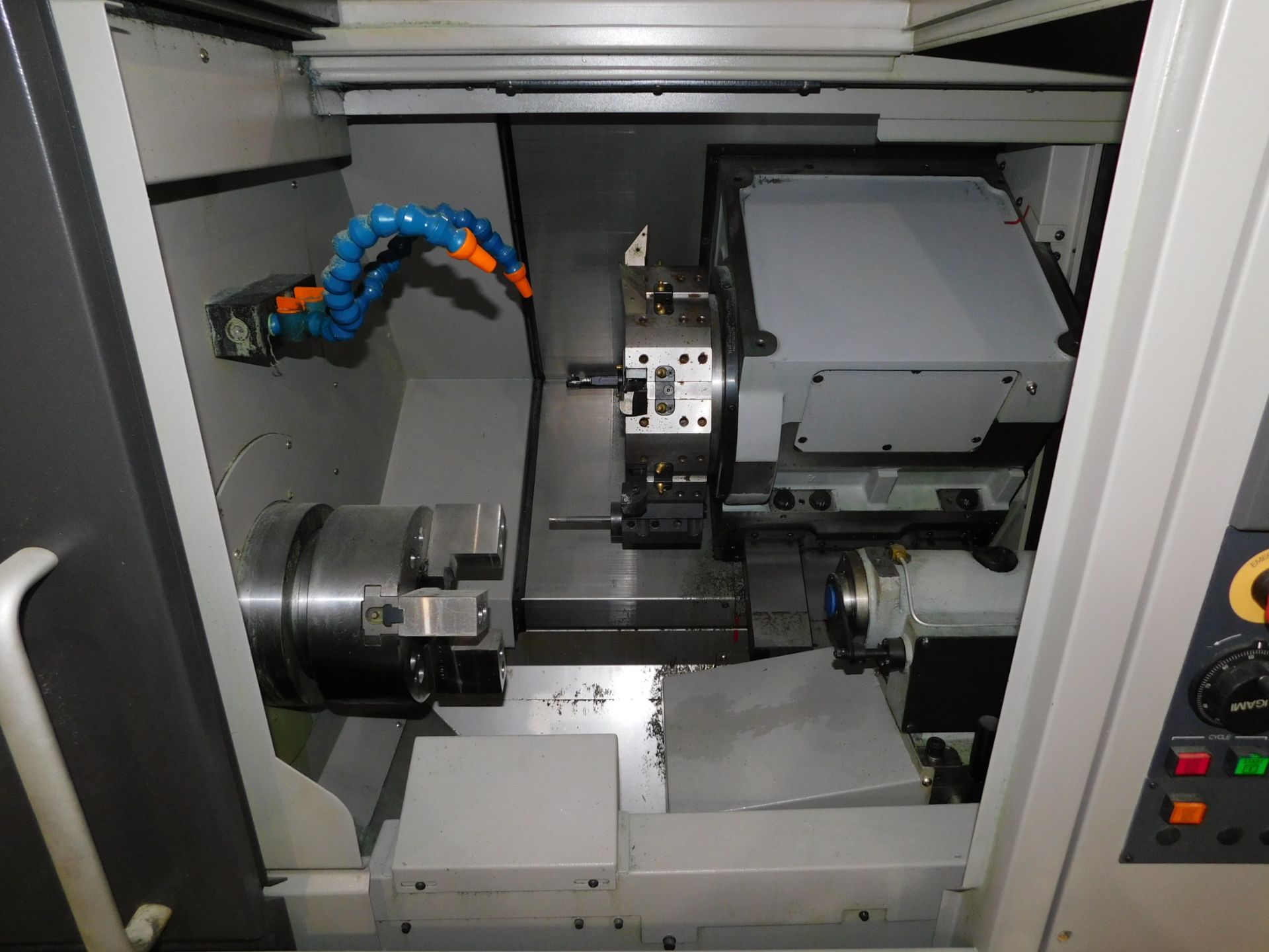 Tsugami Model M08J-II CNC Turning Center, s/n 23460B, New 2018, Fanuc 0i-TF CNC Control, 2.6” - Image 2 of 14