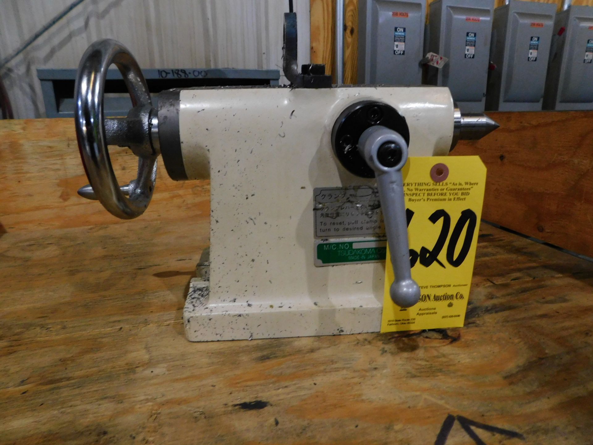 Tailstock, 6 1/2" Center Height