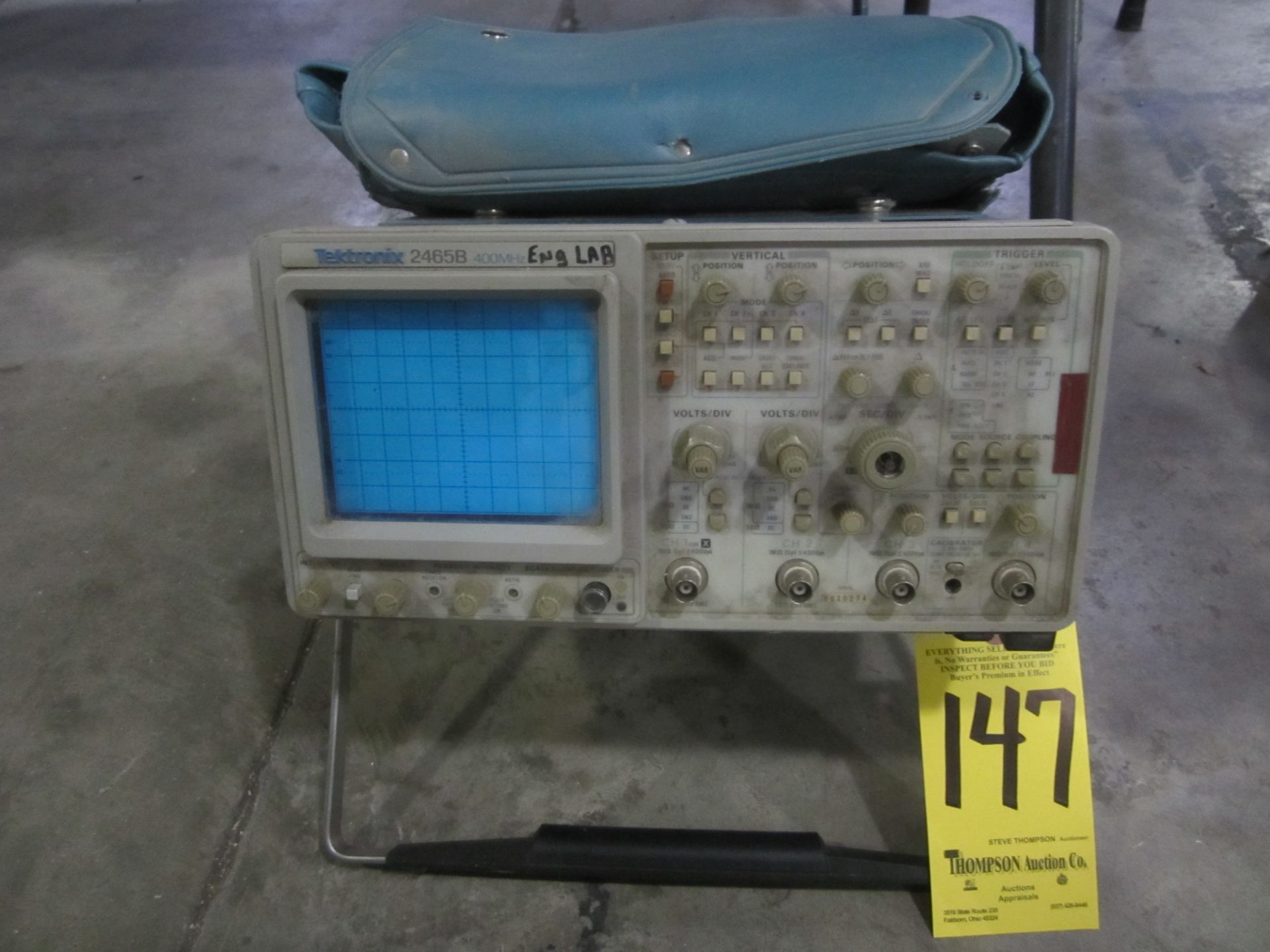 Tektronix 2465B Oscilloscope, 400 MHZ, s/n B010274