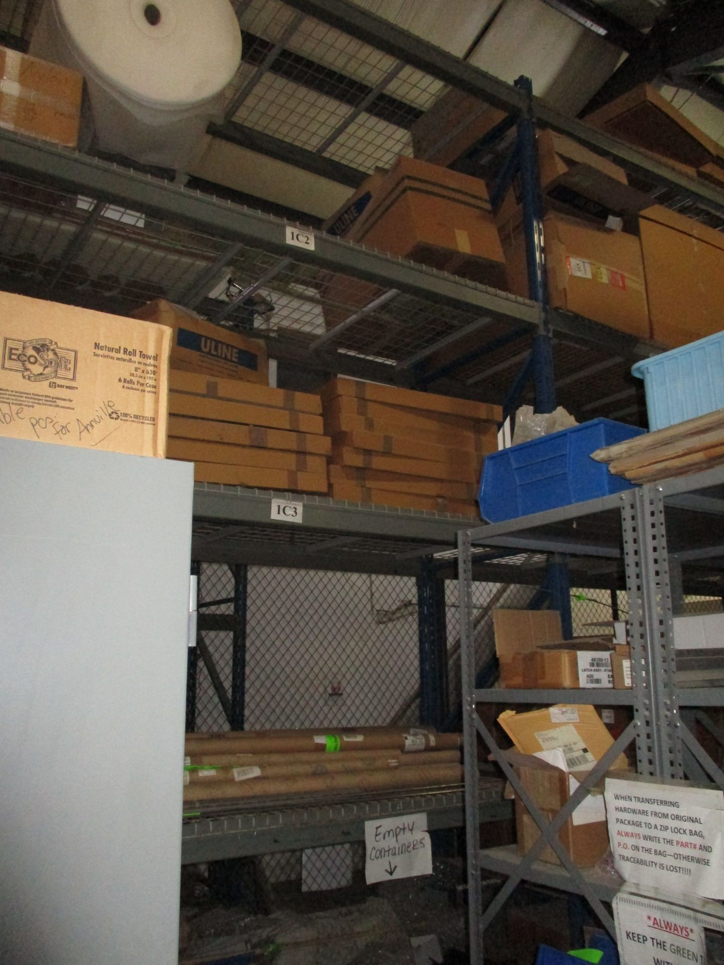 Balance of Contents of Tool Crib Including; Pallet Shelving, (4) Sections, 16' H X 9' W X 42" - Image 3 of 7