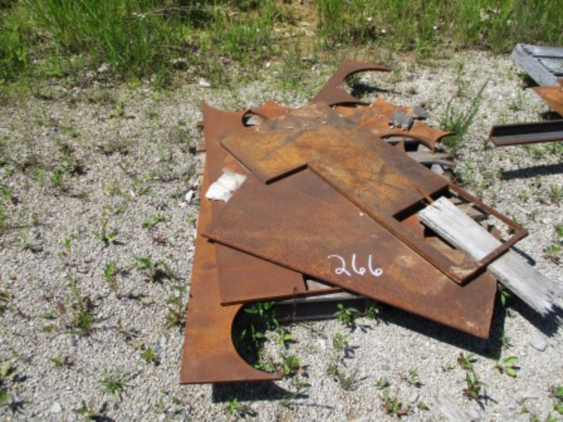 Steel Storage Rack and Contents, and (10) Skid Lots of Scrap Metal and Plastic - Image 7 of 10