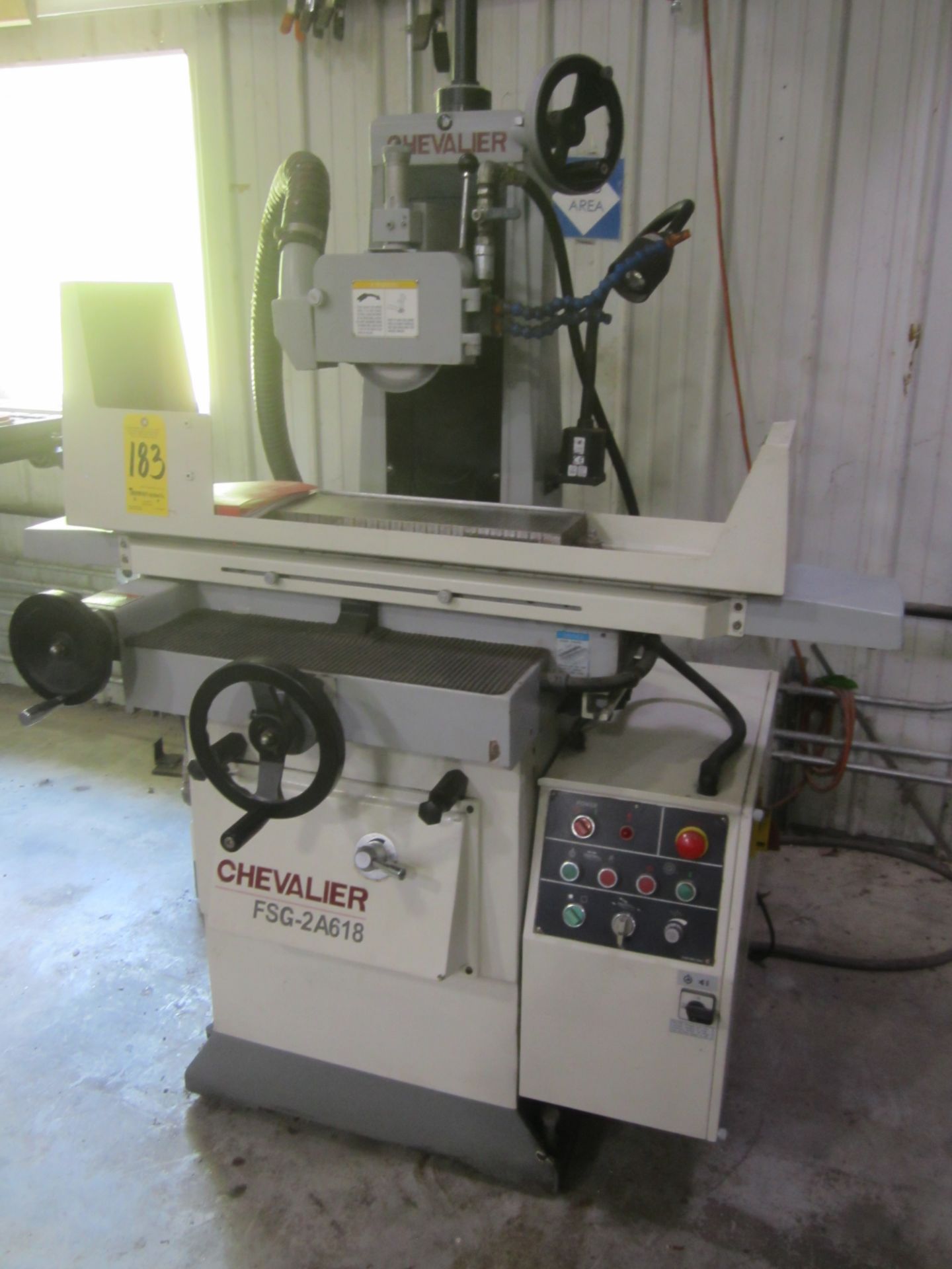 Chevalier Model FSG-2A618 2-Axis Hydraulic Surface Grinder, s/n FB710A601, Magnetic Chuck, Dust - Image 2 of 7
