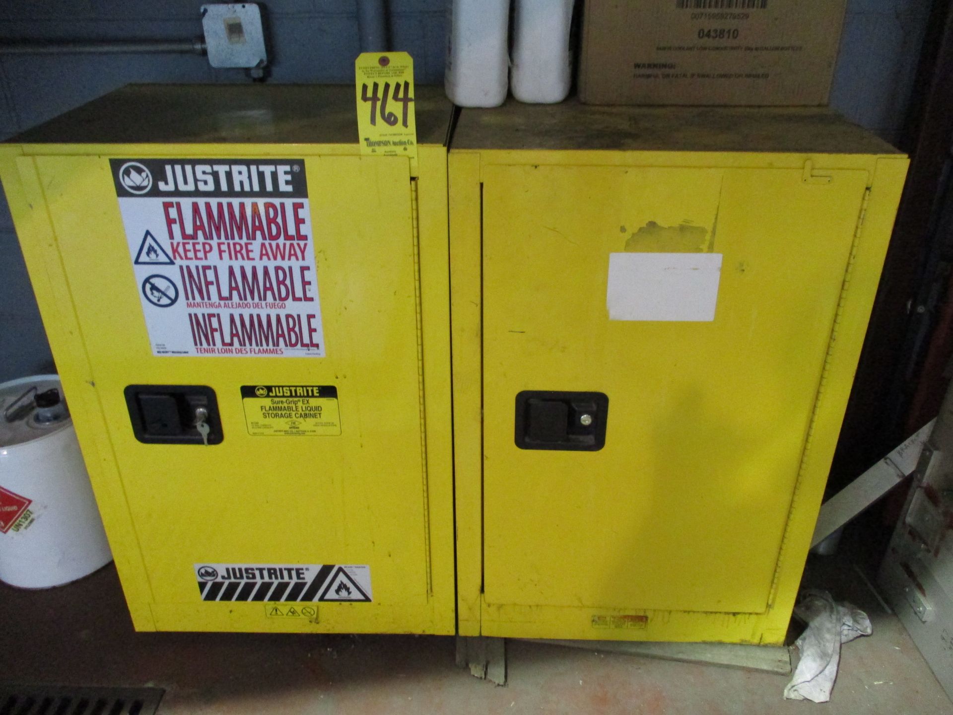 (2) Flammable Liquid Storage Cabinets