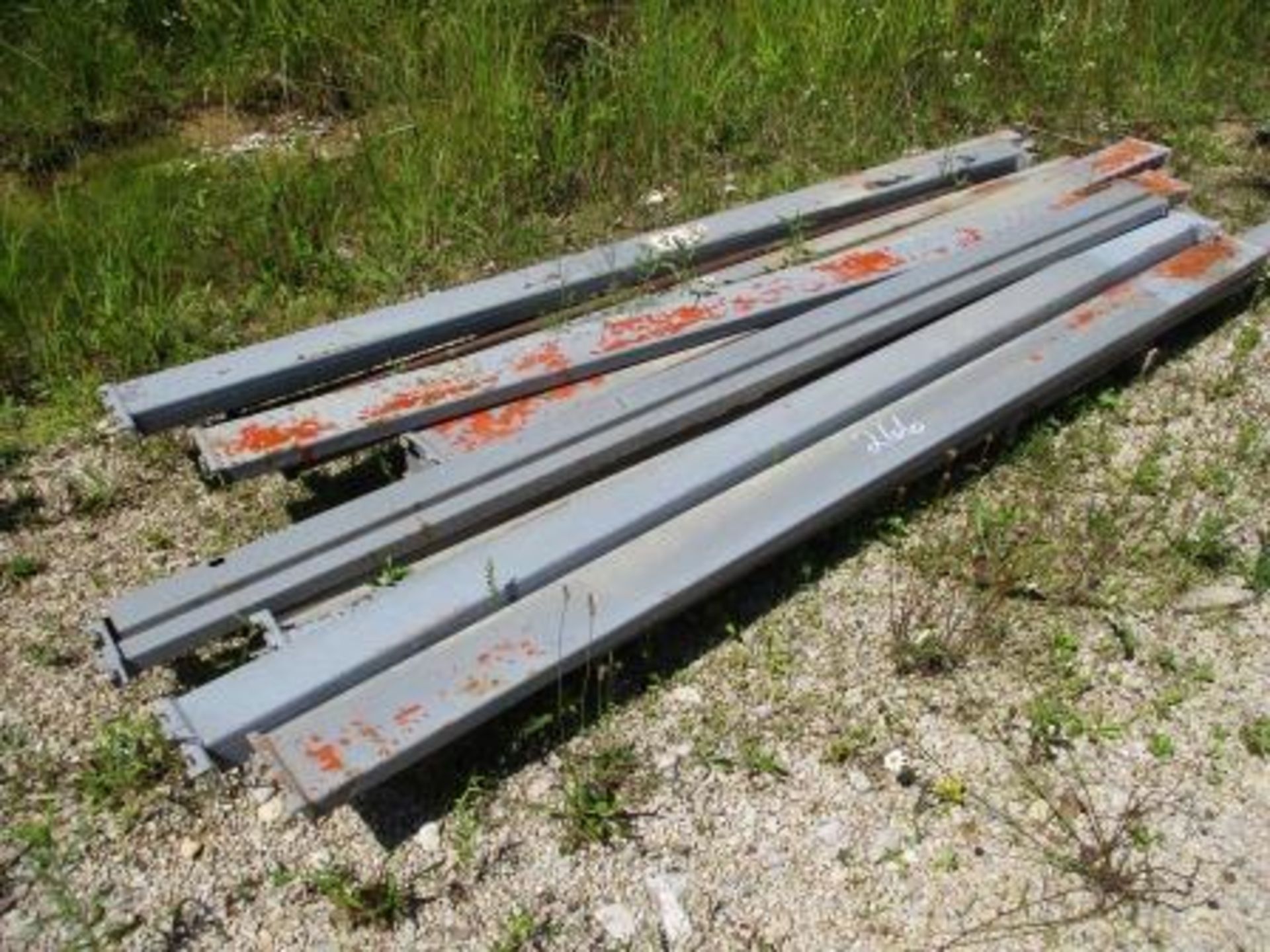 Steel Storage Rack and Contents, and (10) Skid Lots of Scrap Metal and Plastic - Image 9 of 10