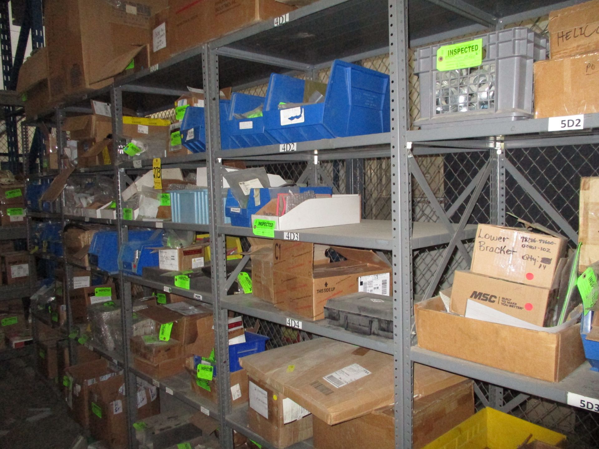 Balance of Contents of Tool Crib Including; Pallet Shelving, (4) Sections, 16' H X 9' W X 42" - Image 5 of 7