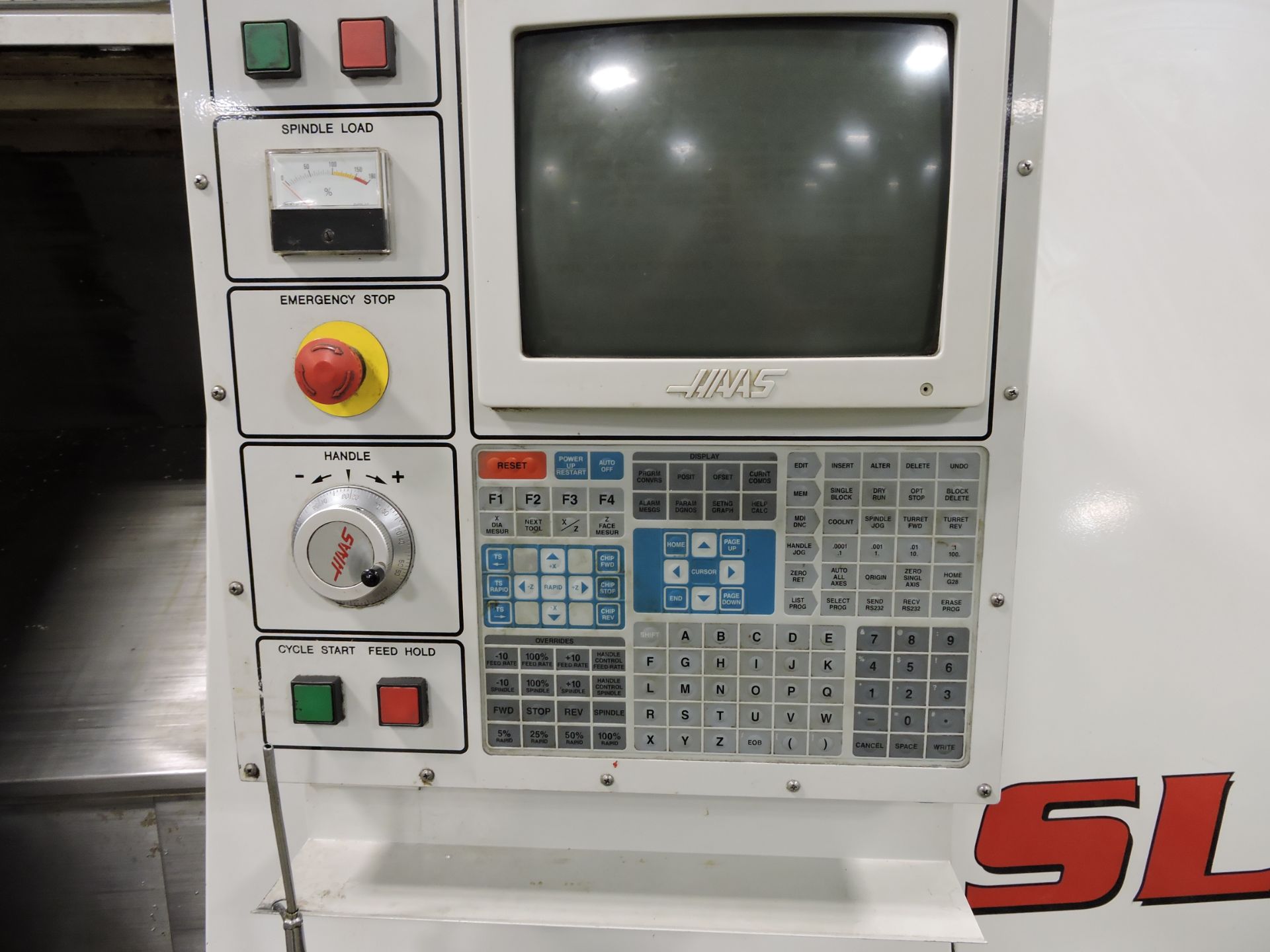 Haas SL-40T CNC Turning Center, Swing 40, Turn 25, Length 45, 15" 3-Jaw Chuck, s/n 62027, New 1999 - Image 5 of 13