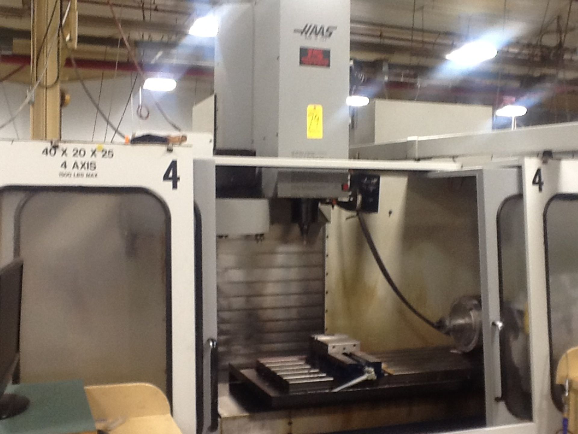 Haas VF-3 CNC Vertical Machining Center, SN 3626, New in 1998, 40" x 20" x 25", 40 Taper, 20 ATC, - Image 4 of 10