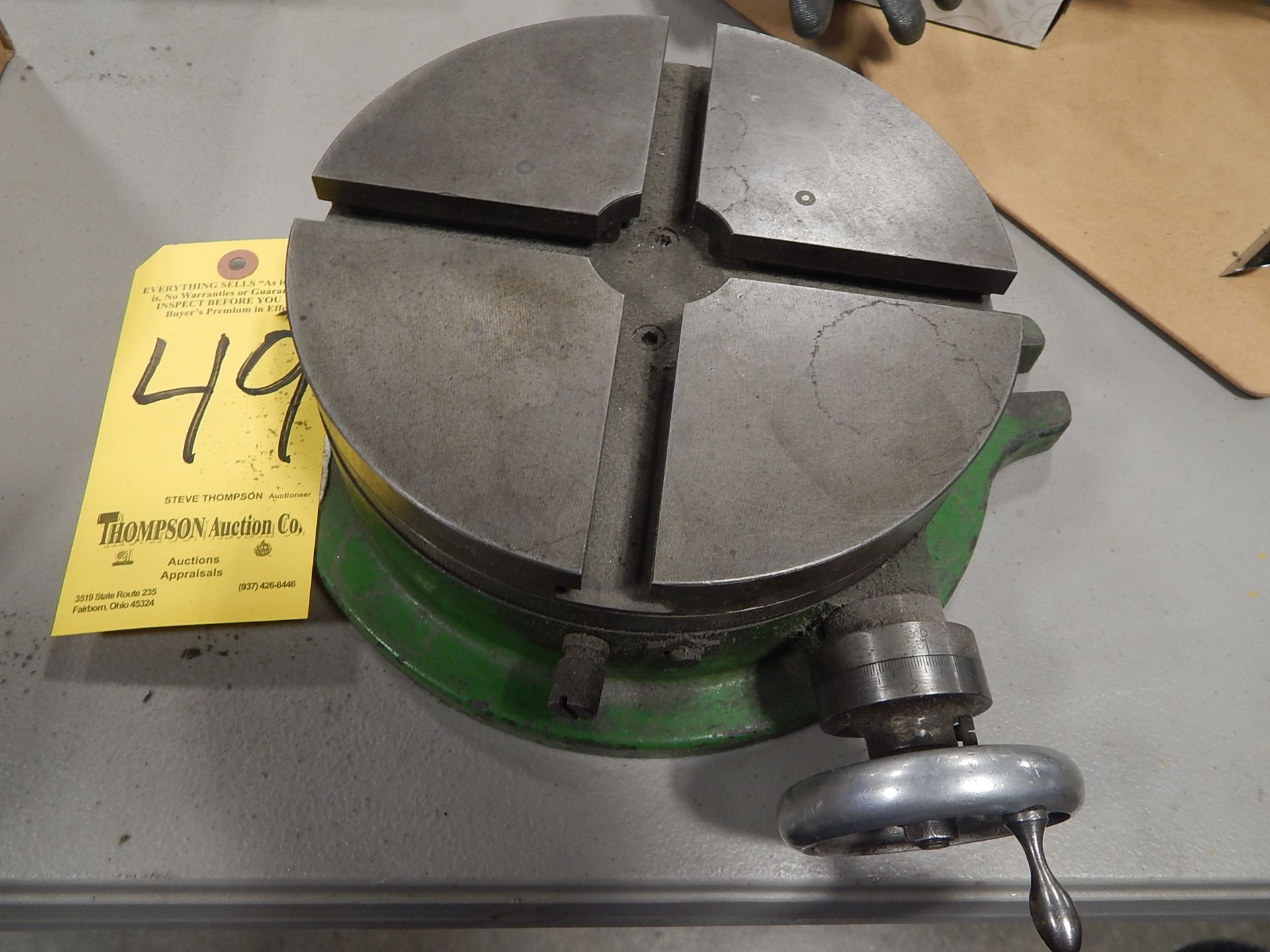 8" T-Slotted Rotary Table