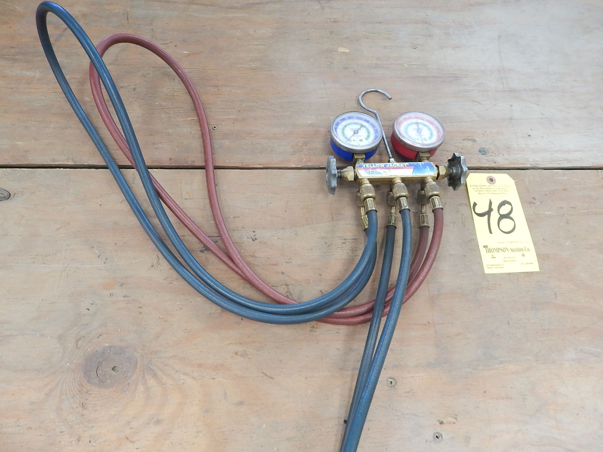 Yellow jacket Refrigerant Test and Recharge Manifold