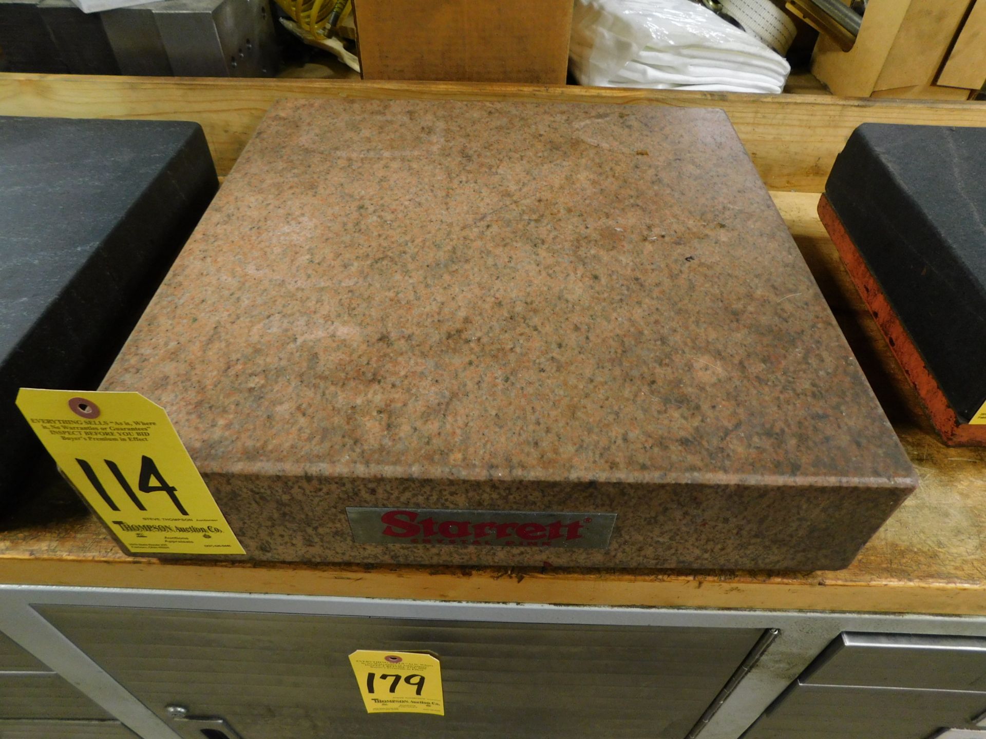 Starrett 18" X 18" X 4 1/2" Granite Surface Plate