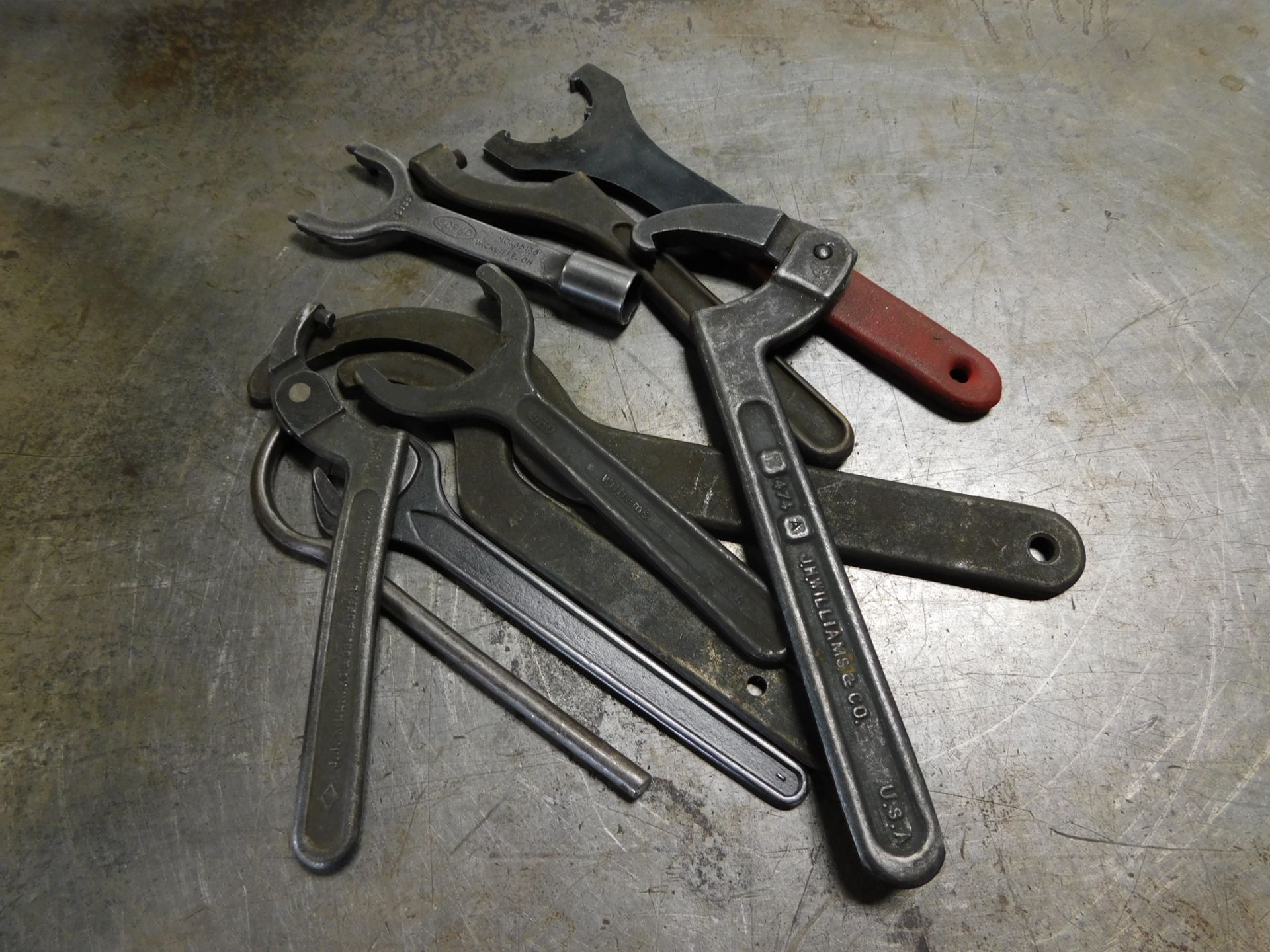 Various Spanner Wrenches