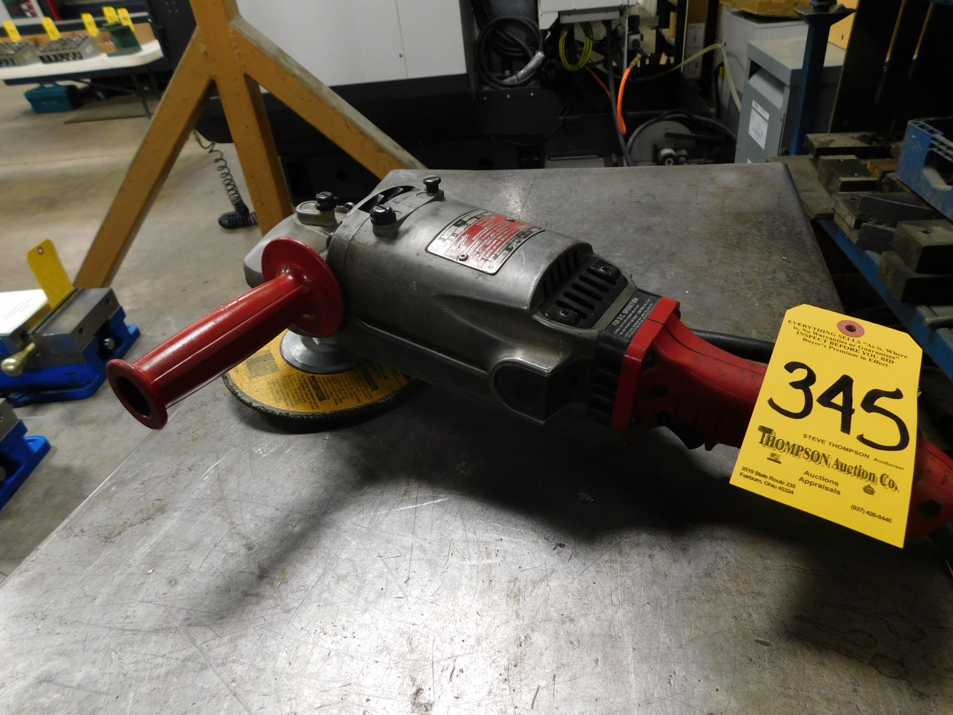 Milwaukee 9" Heavy Duty Sander/Grinder